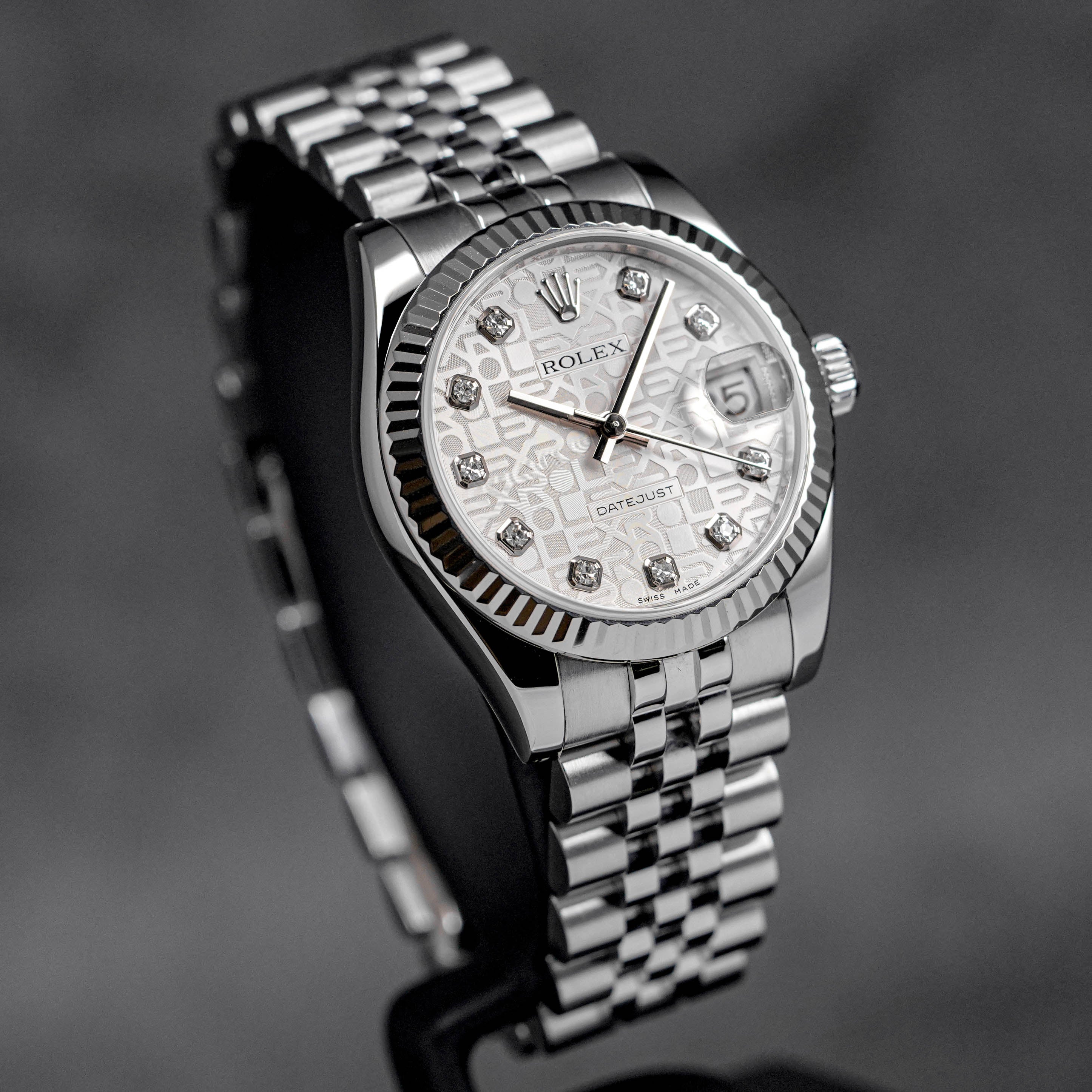 DATEJUST 31MM COMPUTERIZED DIAL DIAMOND INDEX (2010)