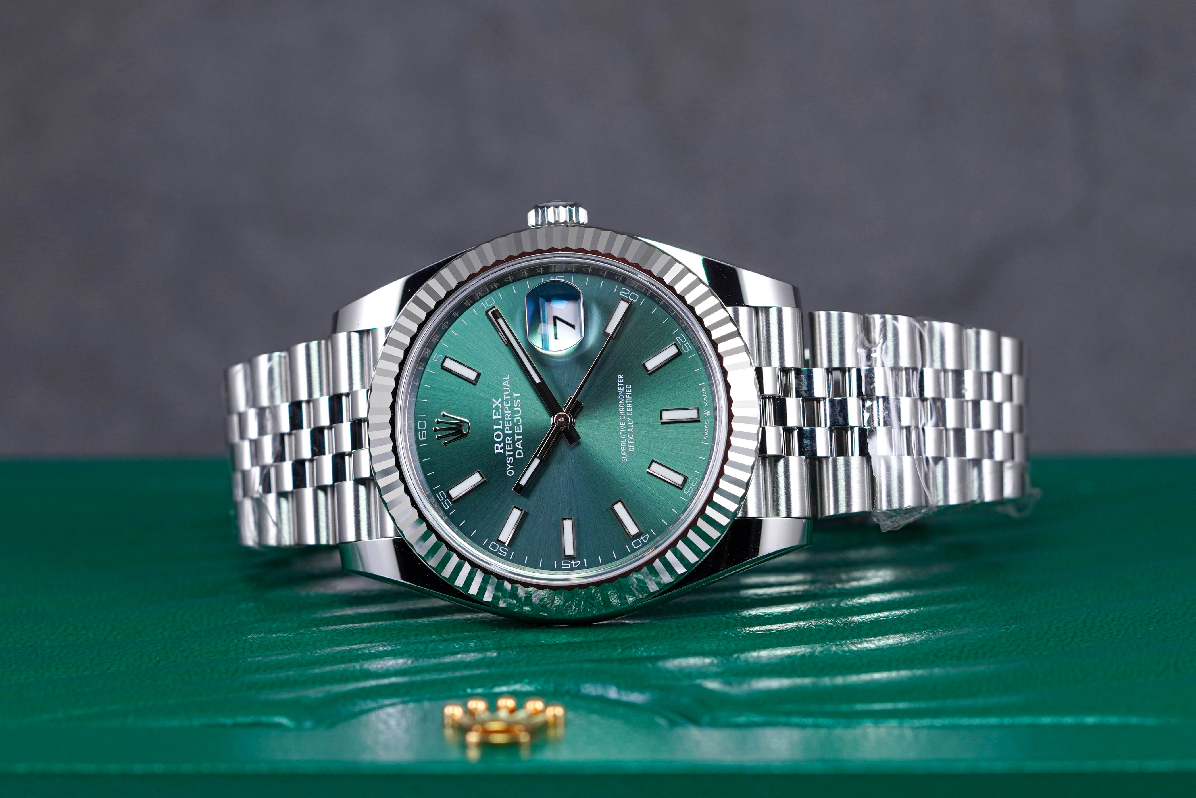 DATEJUST 41MM JUBILEE MINT GREEN DIAL (2022)