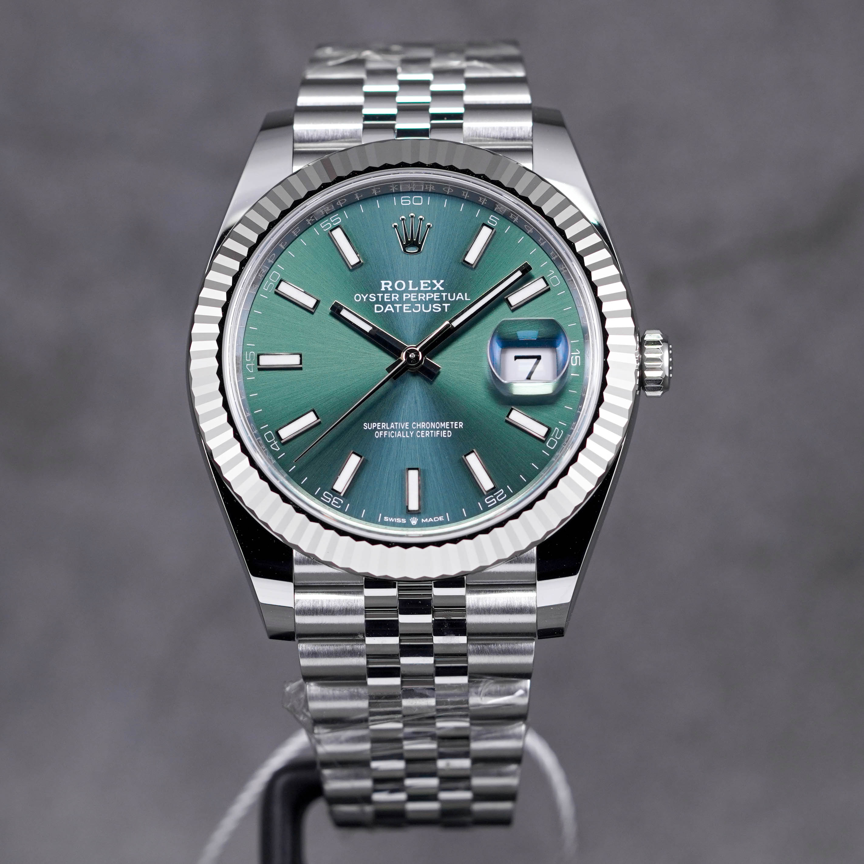 DATEJUST 41MM JUBILEE MINT GREEN DIAL (2022)