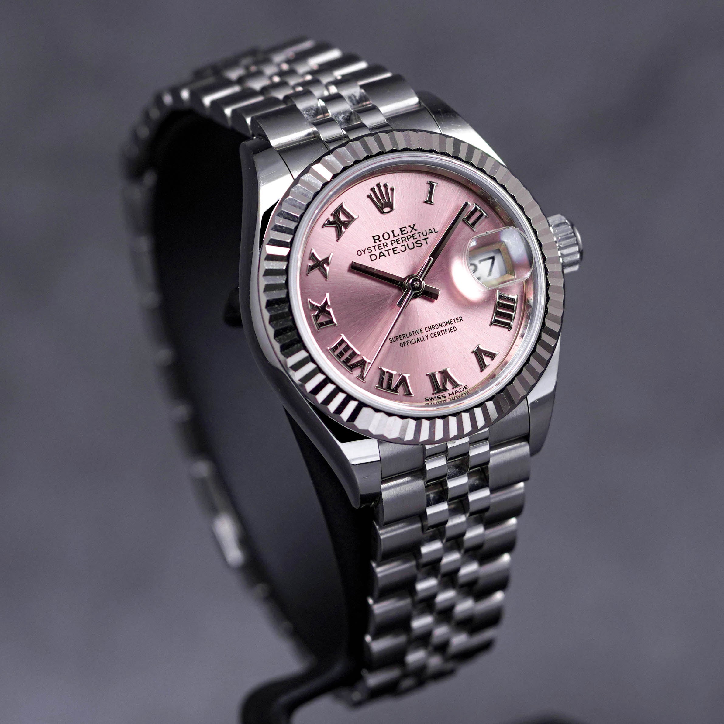 DATEJUST 28MM PINK ROMAN DIAL (2019)