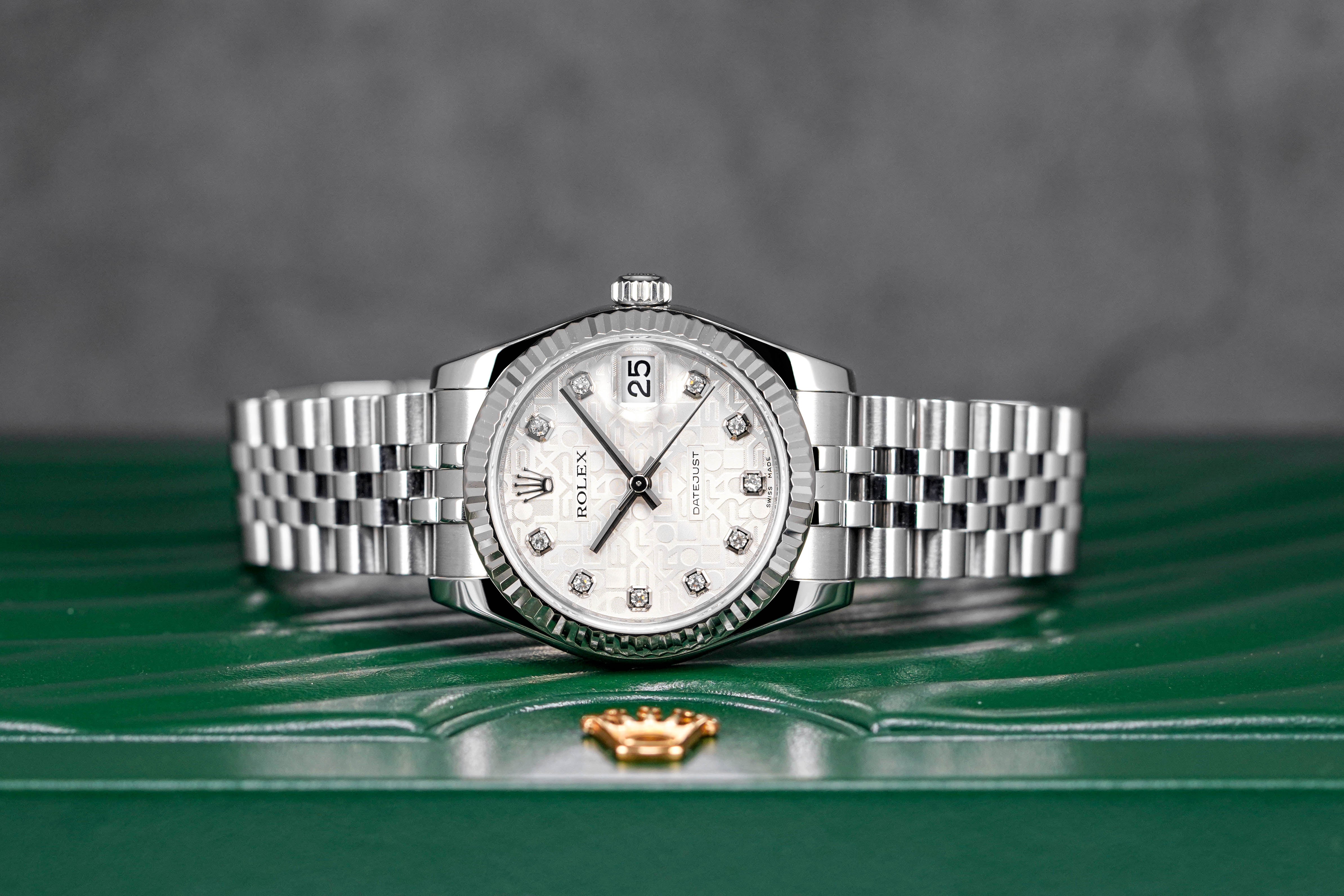 DATEJUST 31MM COMPUTERIZED DIAL DIAMOND INDEX (2010)