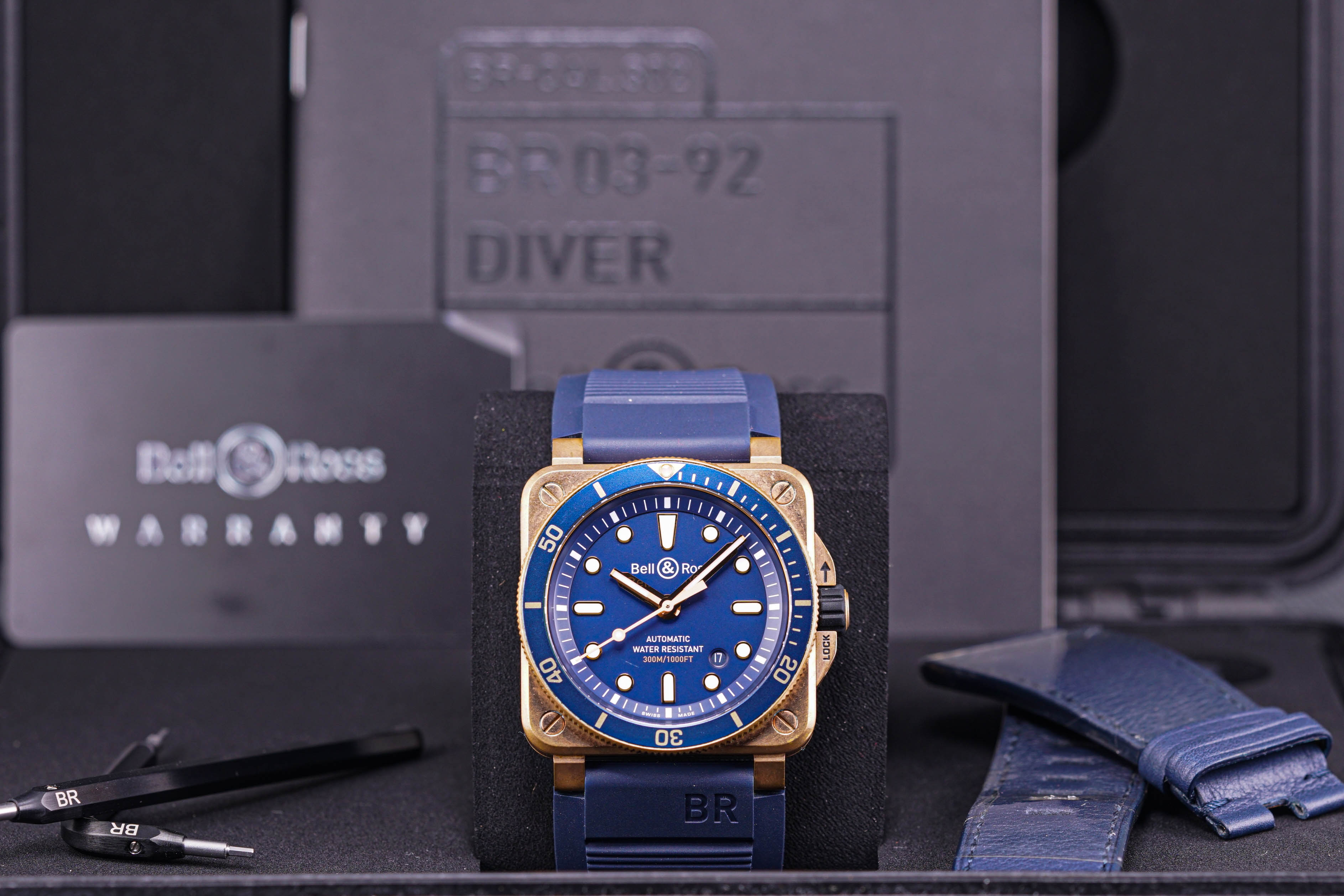BELL ROSS BR 03-92 DIVER BLUE BRONZE (2021) IDWX