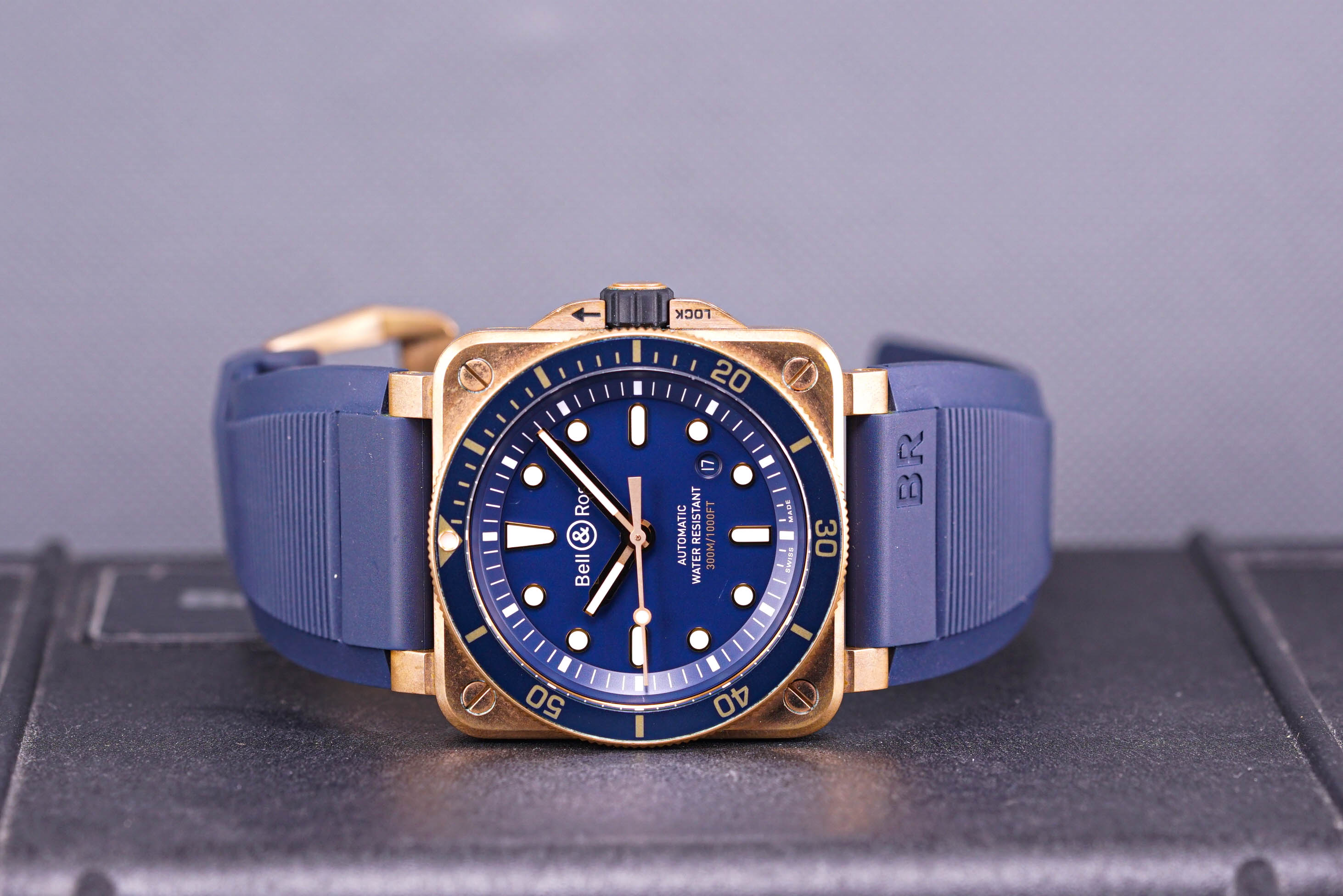 BELL & ROSS BR 03-92 DIVER BLUE BRONZE (2021)