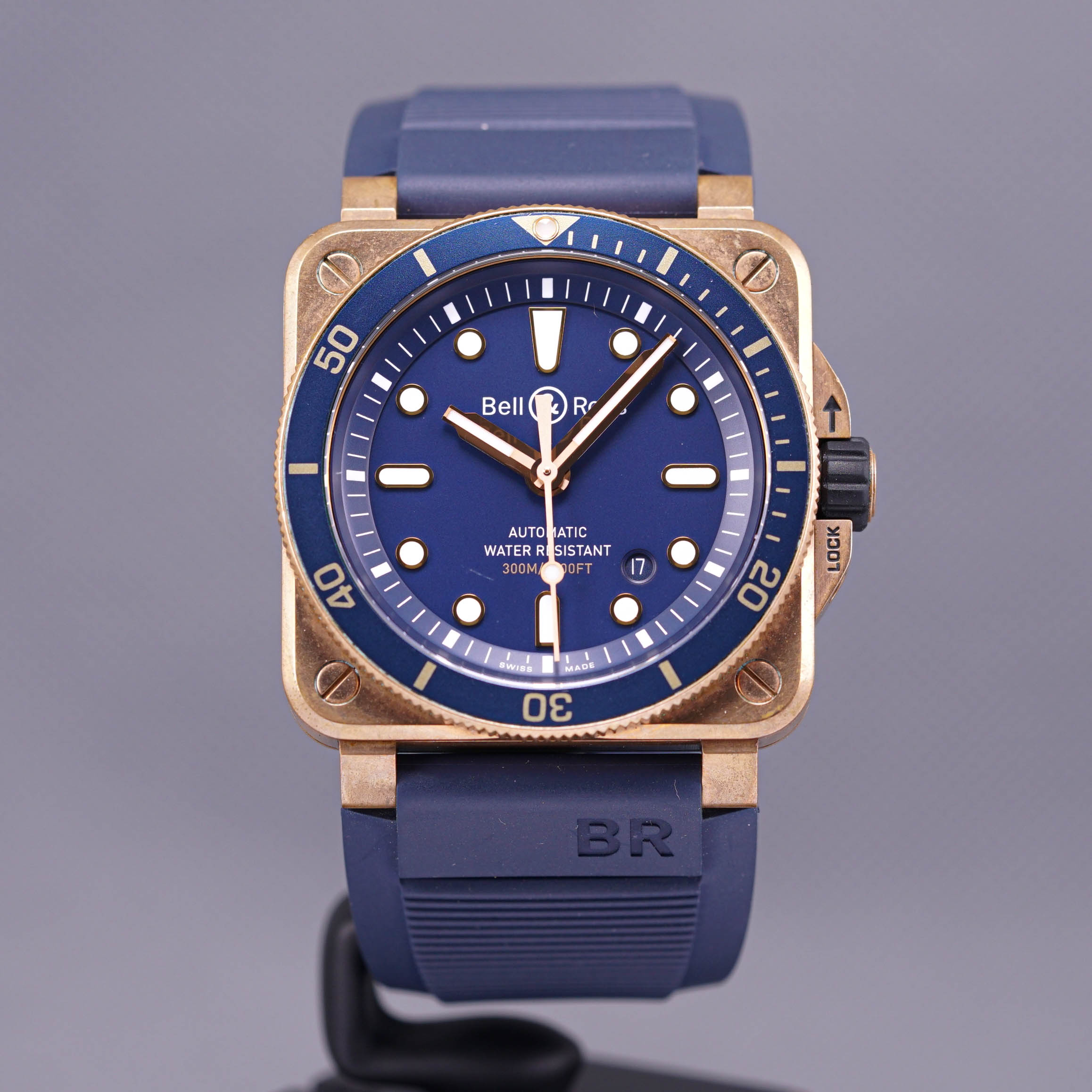 BELL & ROSS BR 03-92 DIVER BLUE BRONZE (2021)