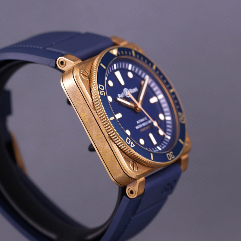 BELL & ROSS BR 03-92 DIVER BLUE BRONZE (2021)