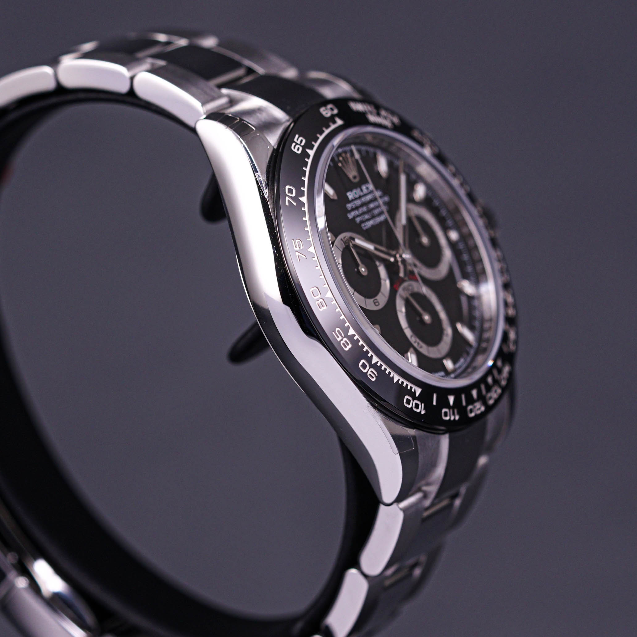 DAYTONA STEEL CERAMIC BEZEL BLACK DIAL (2022)