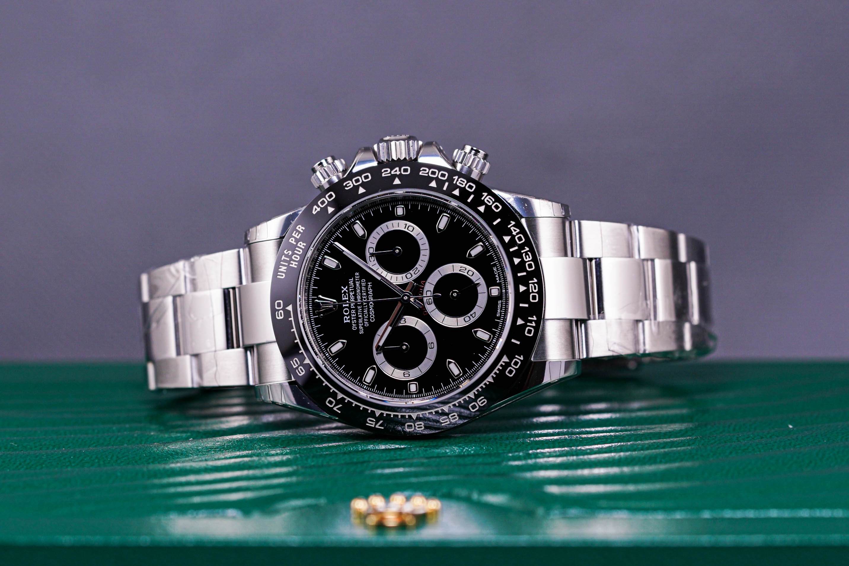 DAYTONA STEEL CERAMIC BEZEL BLACK DIAL (2022)