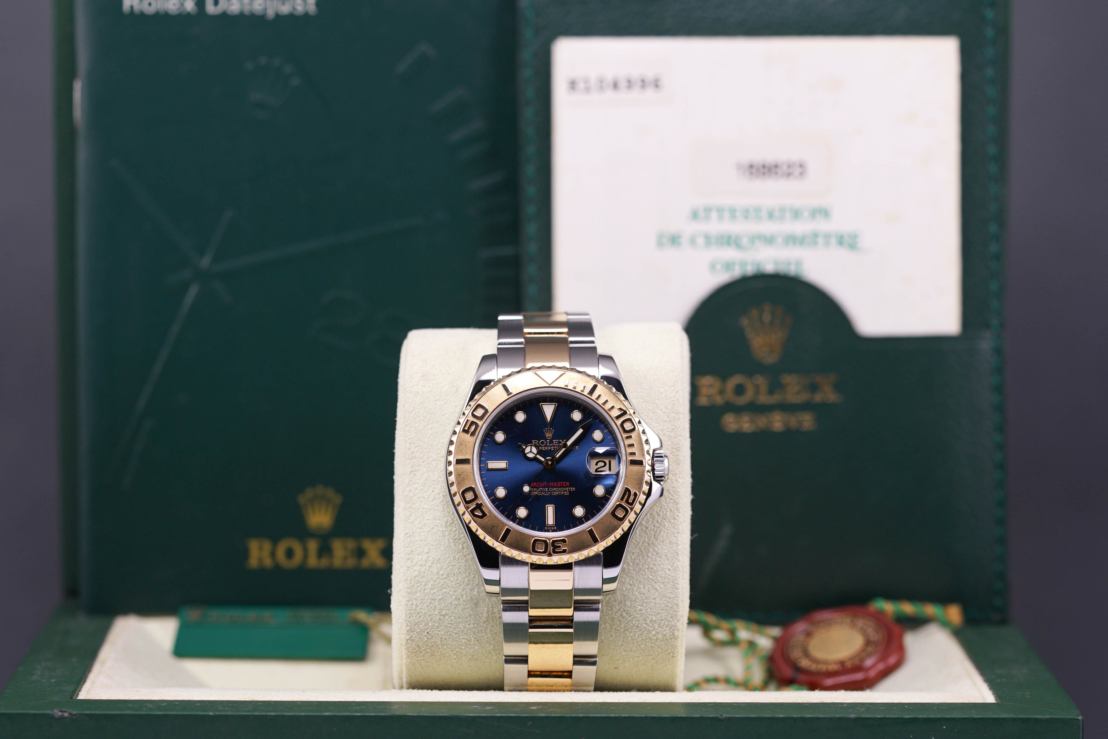 YACHTMASTER 35MM TWOTONE ROSEGOLD (2002)