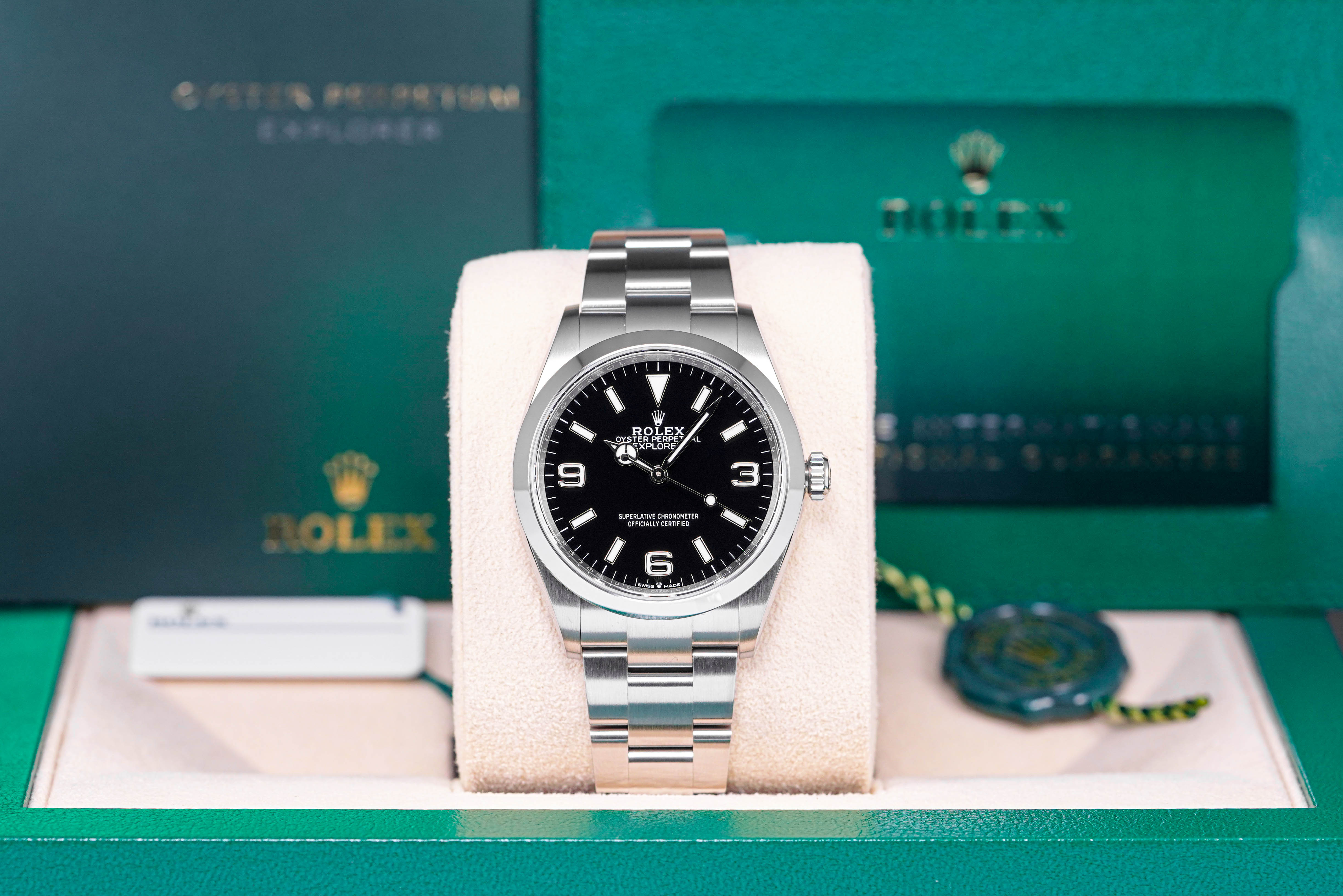 EXPLORER 36MM BLACK DIAL (2022)
