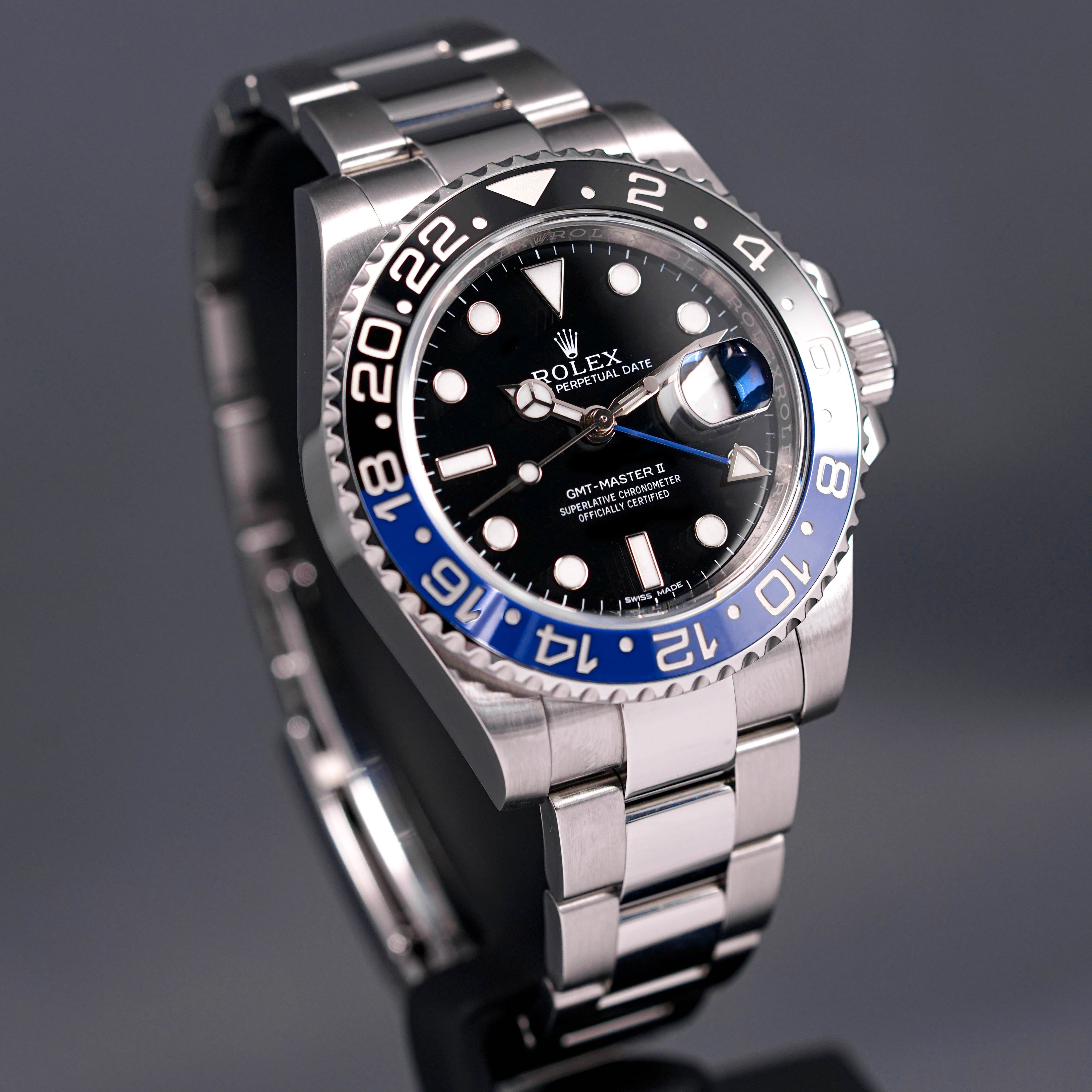 GMT MASTER-II BATMAN OYSTER (2019)