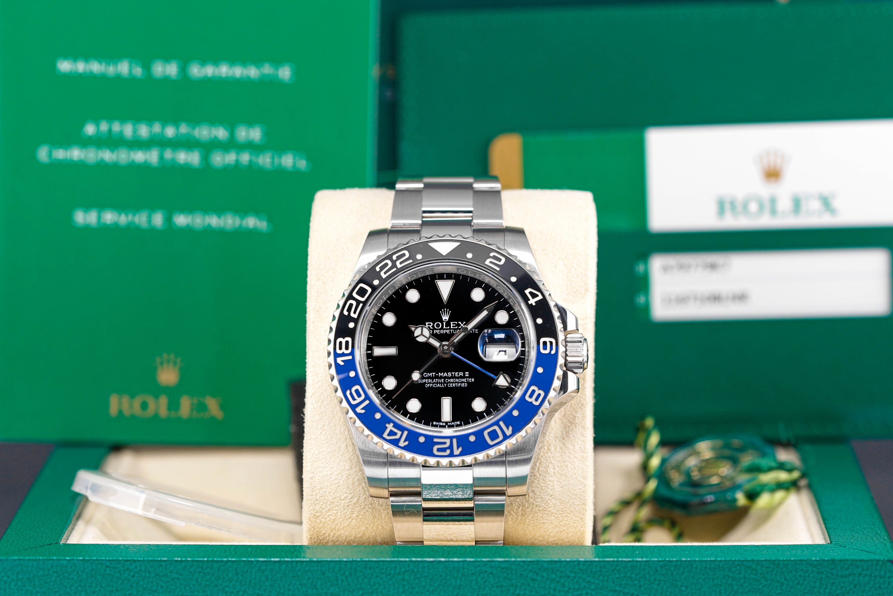 GMT MASTER-II BATMAN OYSTER (2019)