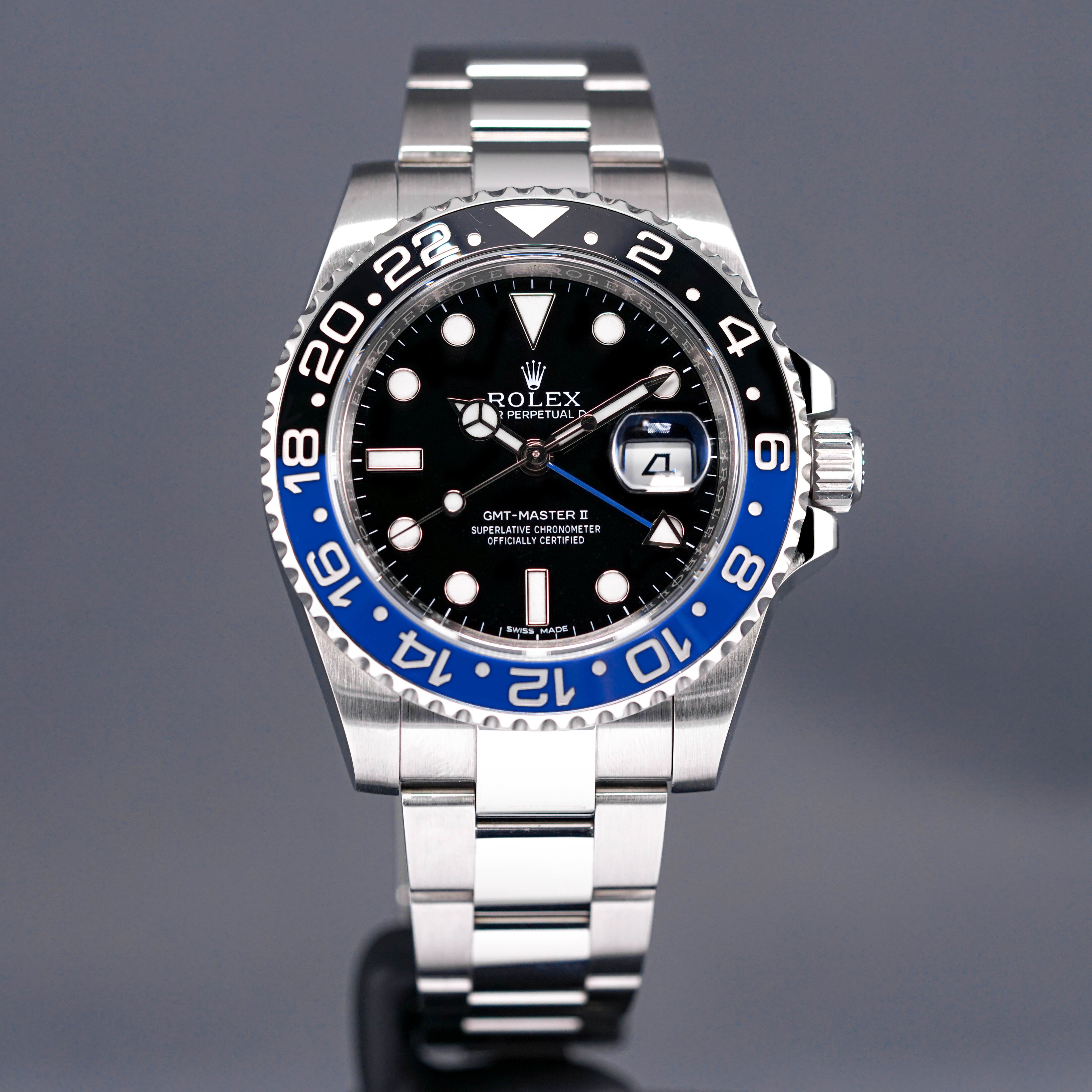 GMT MASTER-II BATMAN OYSTER (2019)