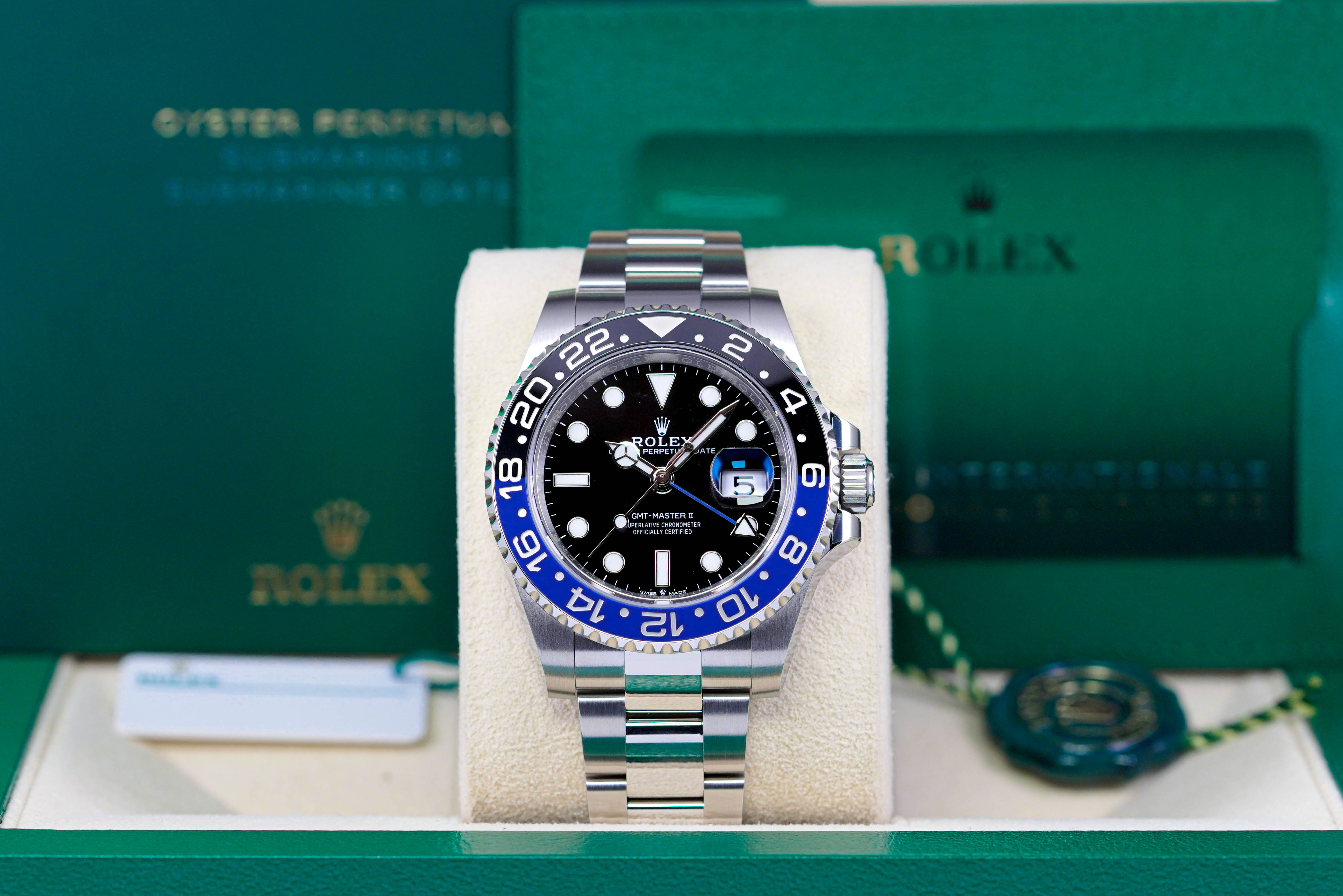 GMT MASTER-II 'BATMAN' (2022)