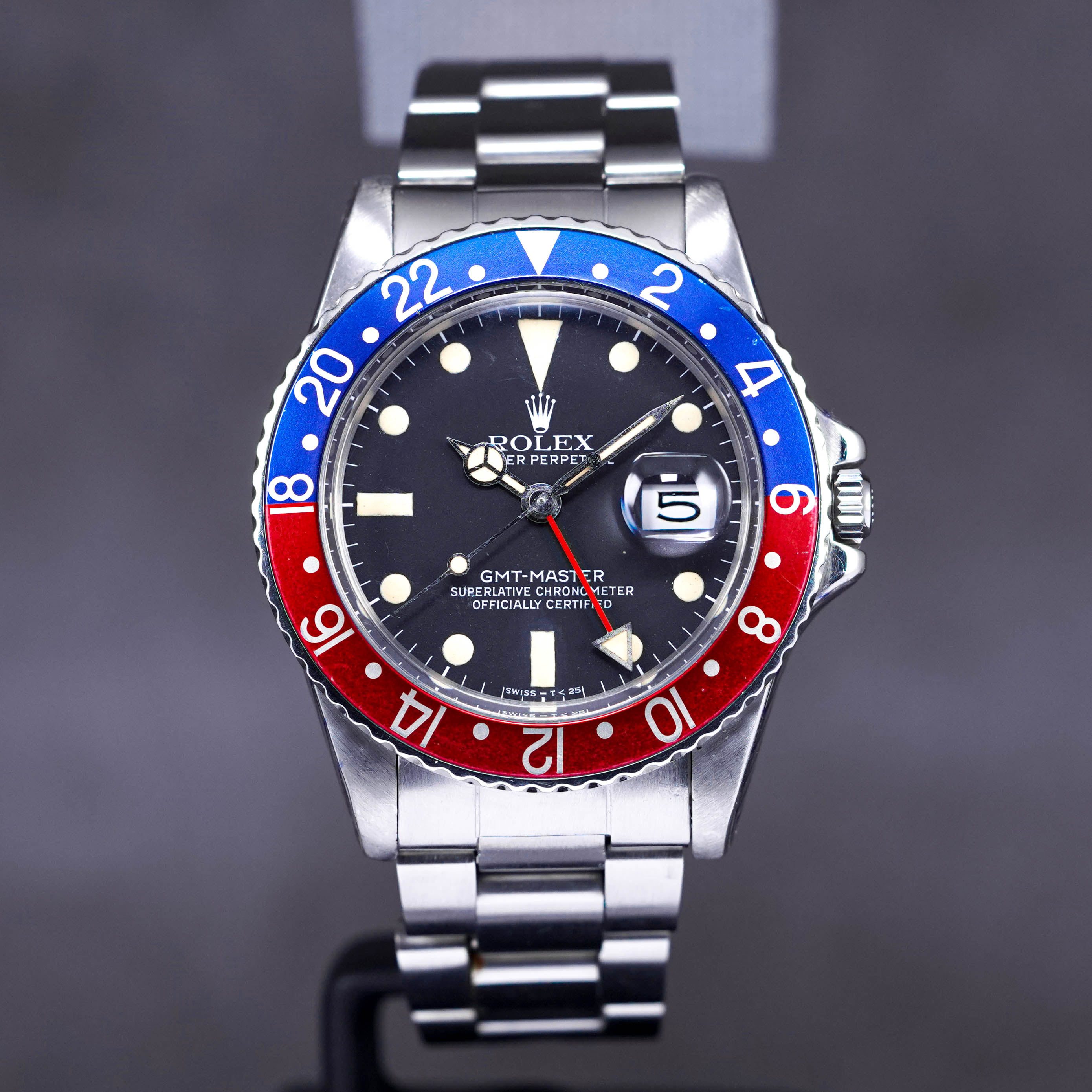 ROLEX GMT MASTER 16750 PEPSI '7 MILLION SERIES' (1982) IDWX