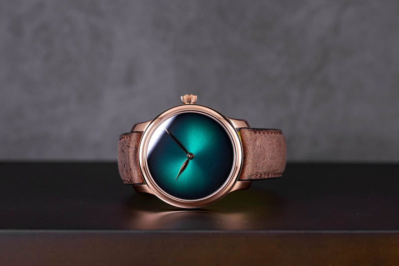 ENDEAVOUR SMALL SECONDS ROSEGOLD GREEN FUME DIAL (2019)