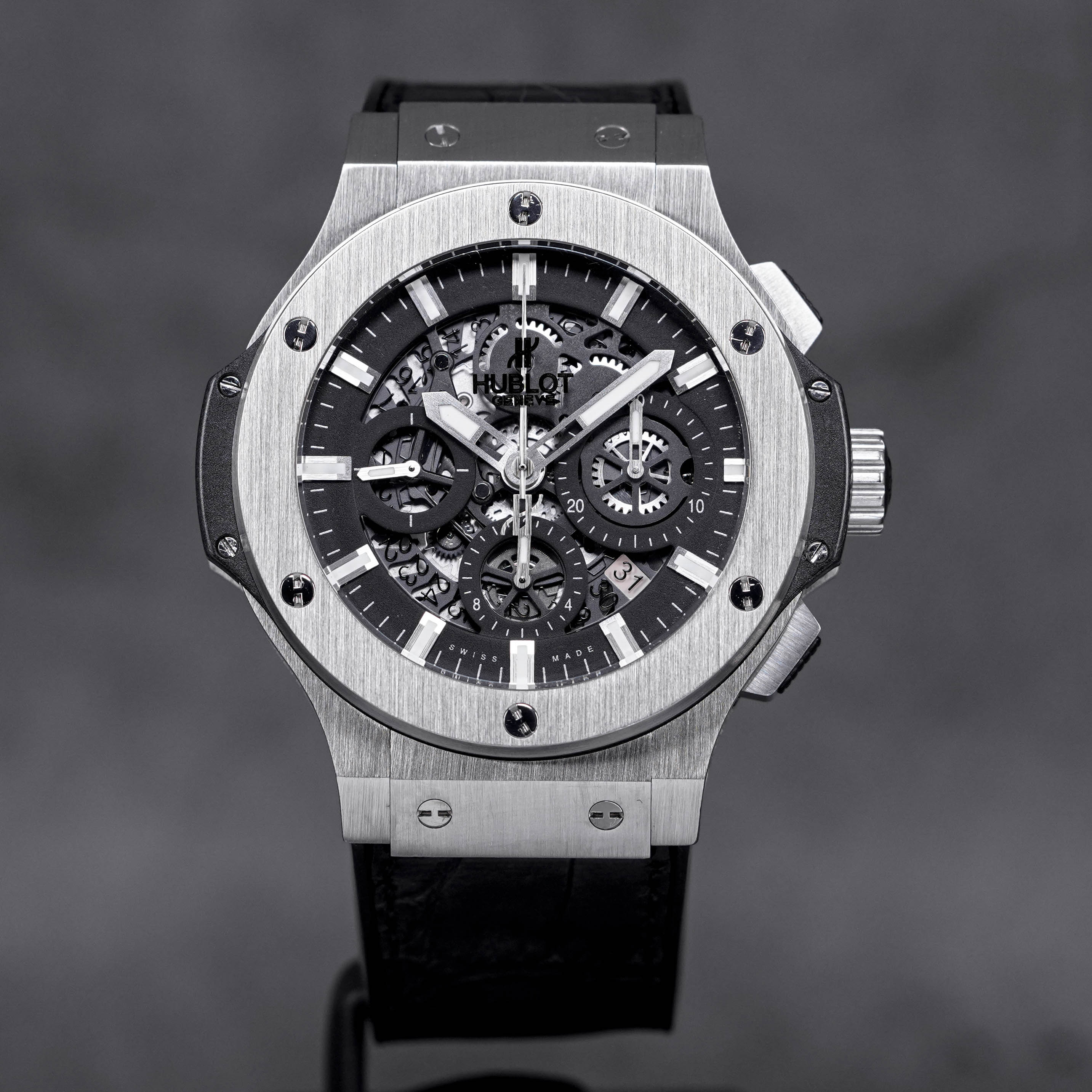 HUBLOT BIG BANG 44MM AERO BANG SKELETON (WATCH ONLY) - IDWX