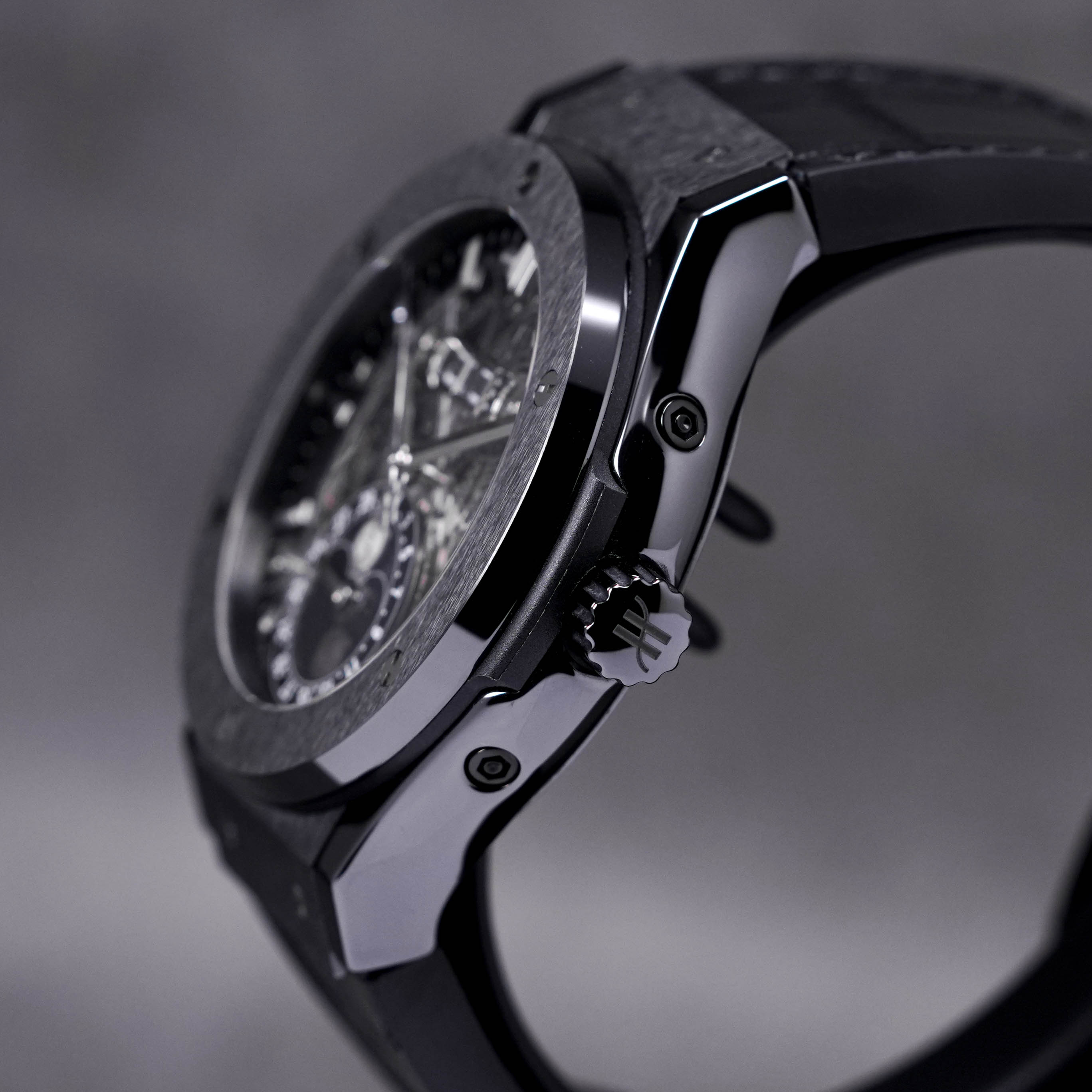 CLASSIC FUSION 45MM AEROFUSION MOONPHASE BLACK MAGIC (2021)