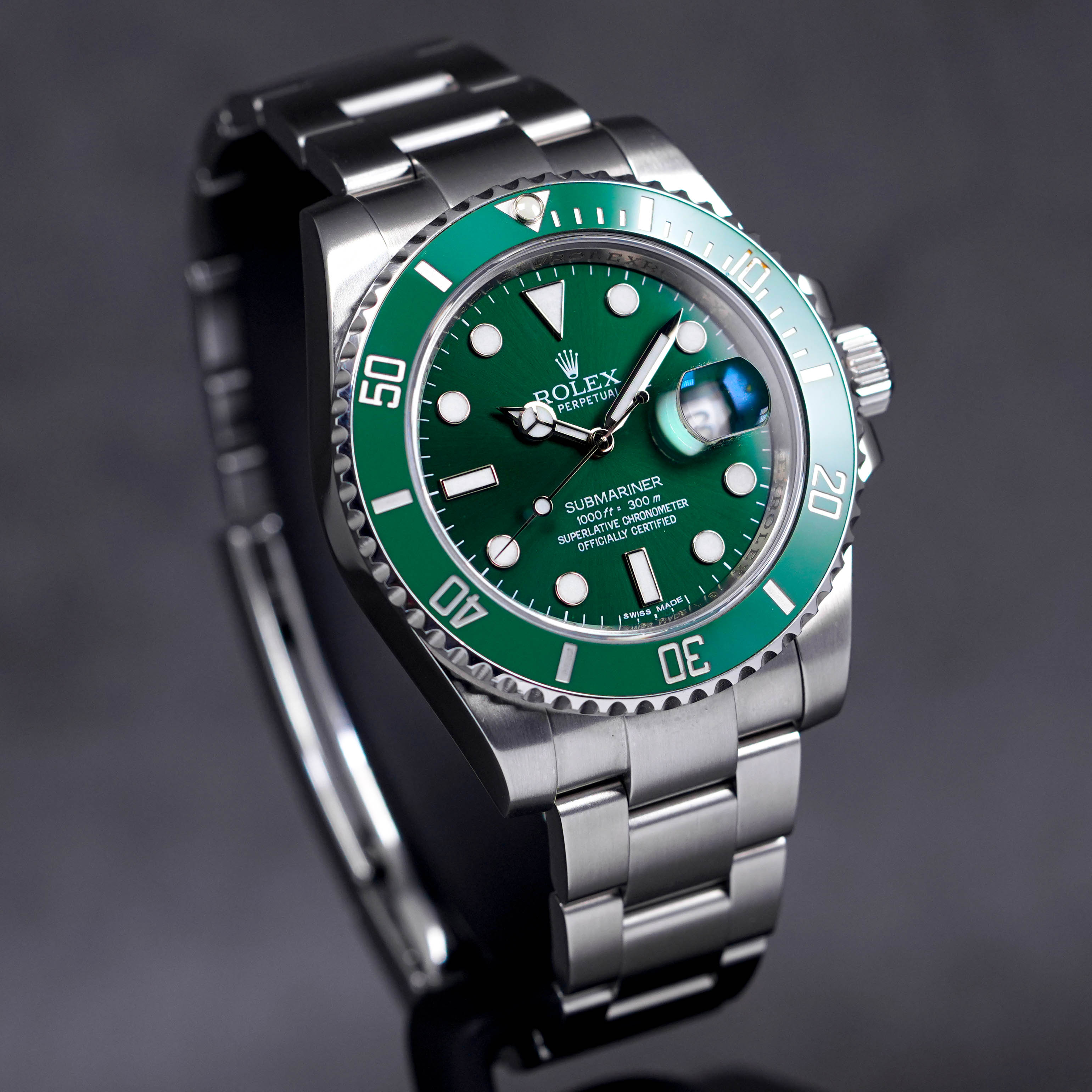 SUBMARINER DATE 40MM 'HULK' (2011)