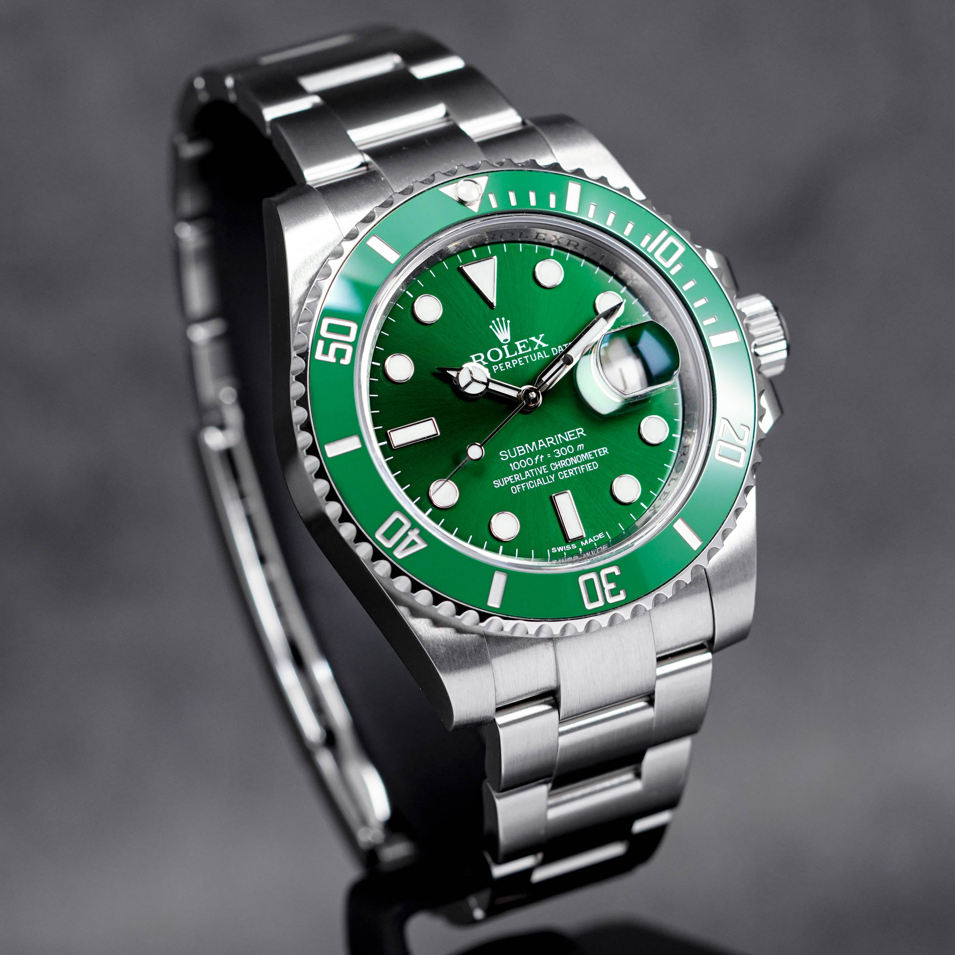 SUBMARINER DATE 40MM 'HULK' (2014)