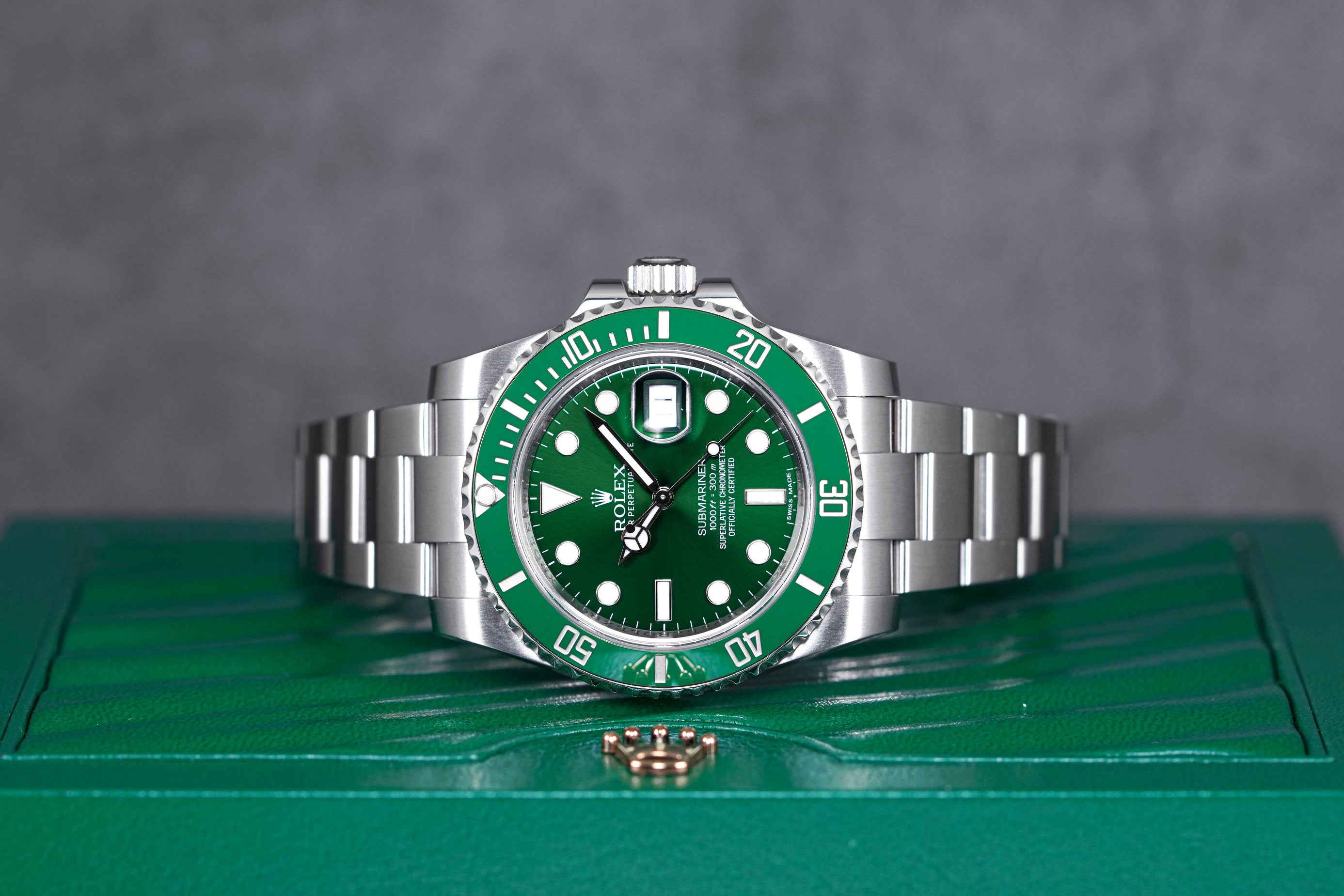 SUBMARINER DATE 40MM 'HULK' (2014)