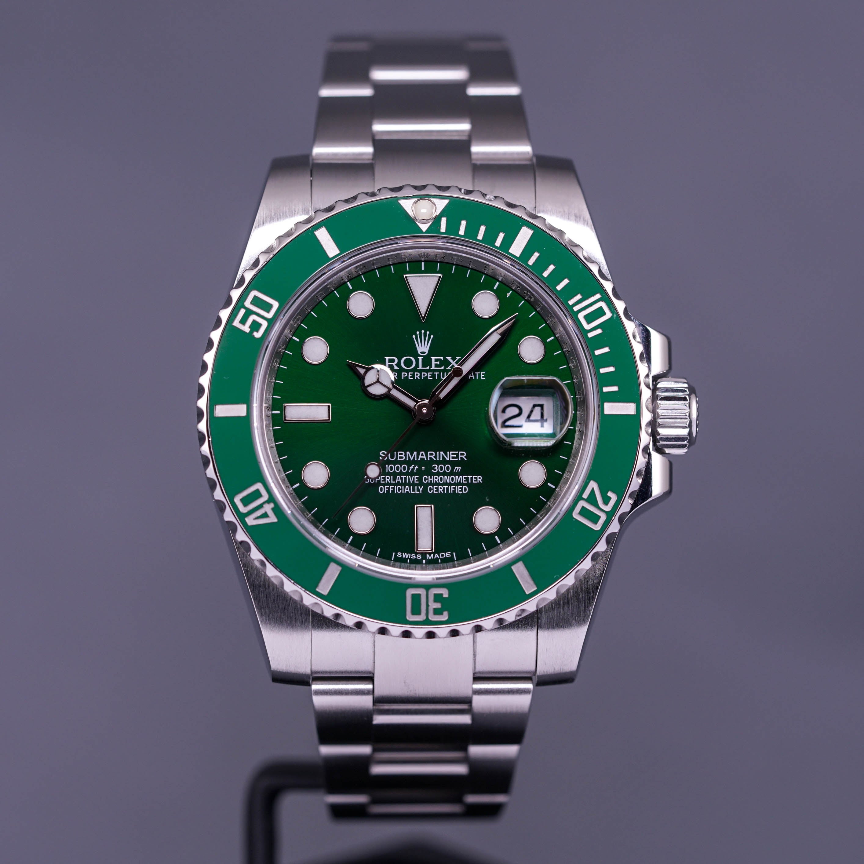 SUBMARINER DATE 40MM 'HULK' (2012)