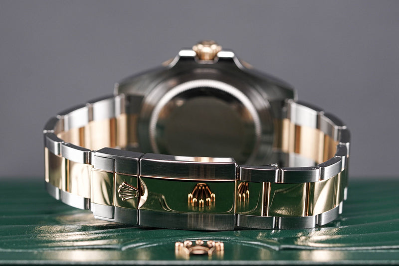 GMT MASTER-II TWO TONE YELLOWGOLD BLACK DIAL (2013)