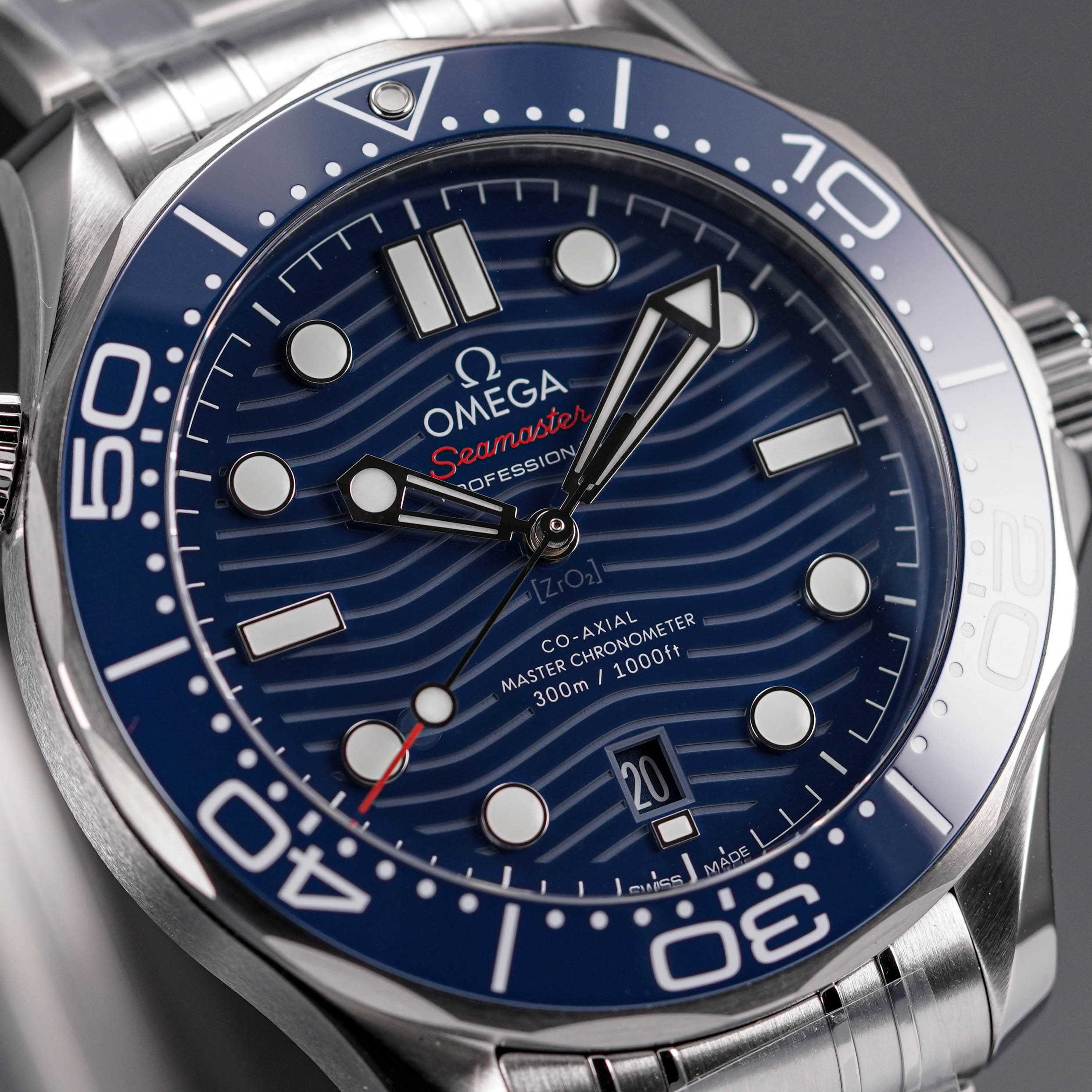 OMEGA SEAMASTER DIVER 300 BLUE