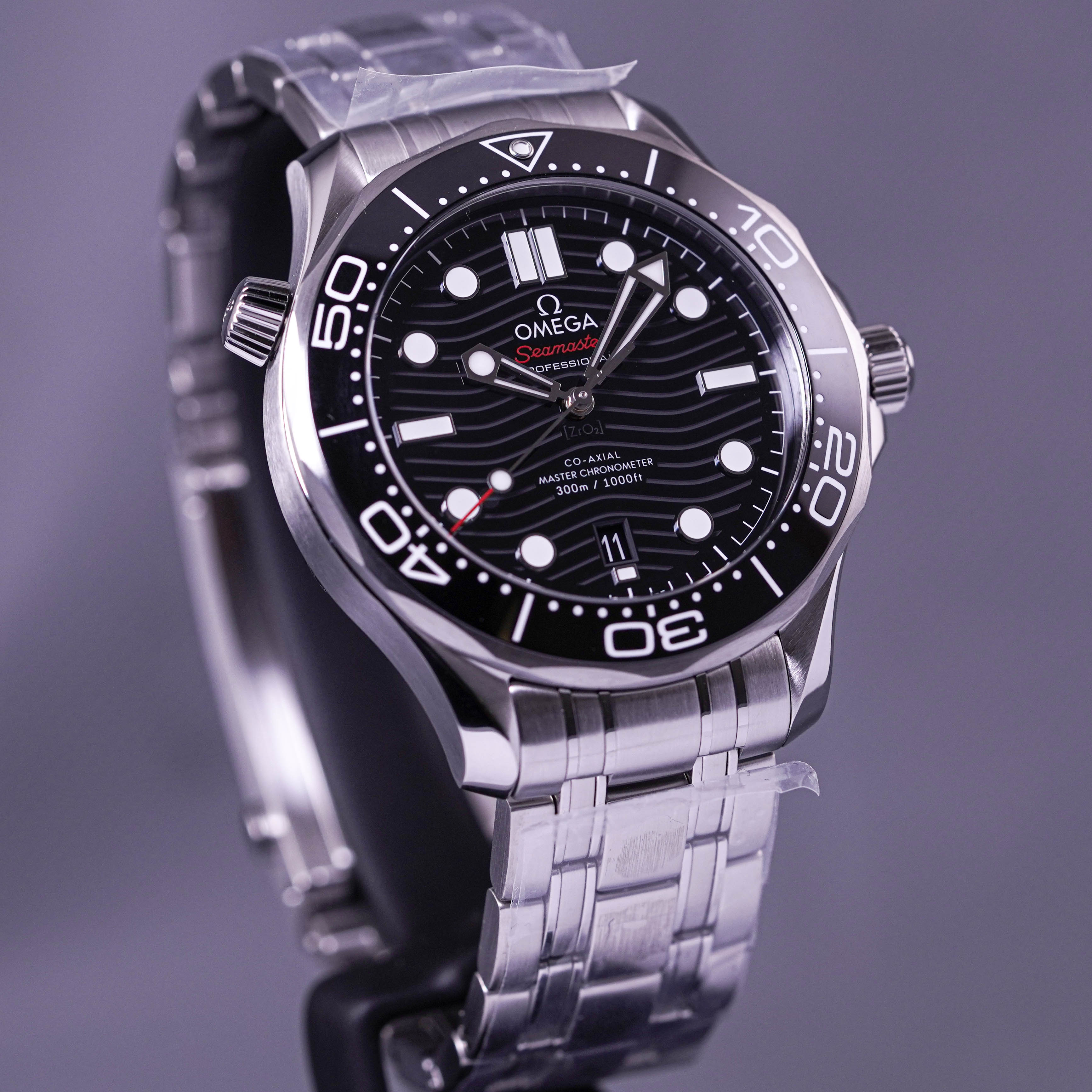 OMEGA SEAMASTER DIVER 300 BLACK