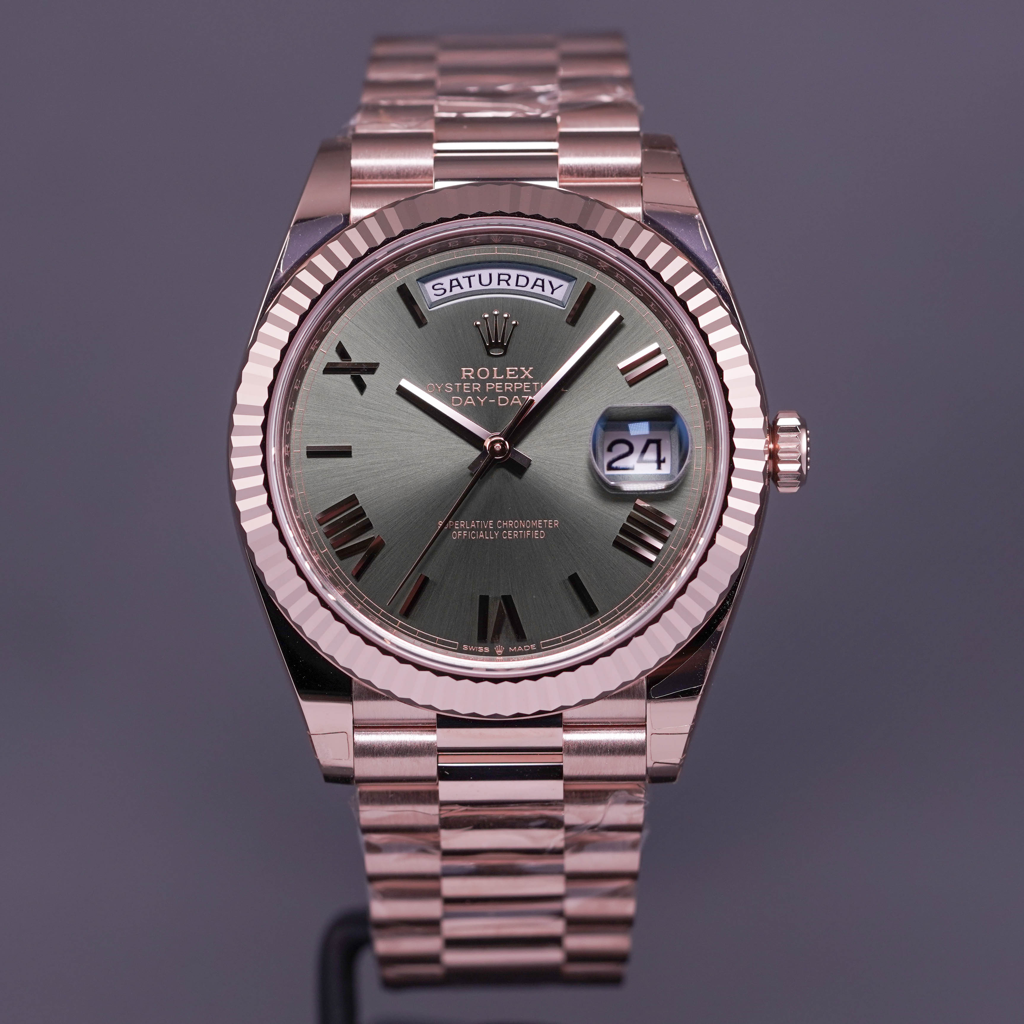 DAYDATE ROSEGOLD OLIVE GREEN DIAL (2022)