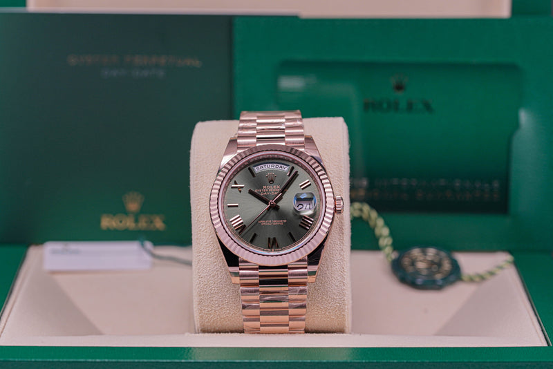 DAYDATE ROSEGOLD OLIVE GREEN DIAL (2022)