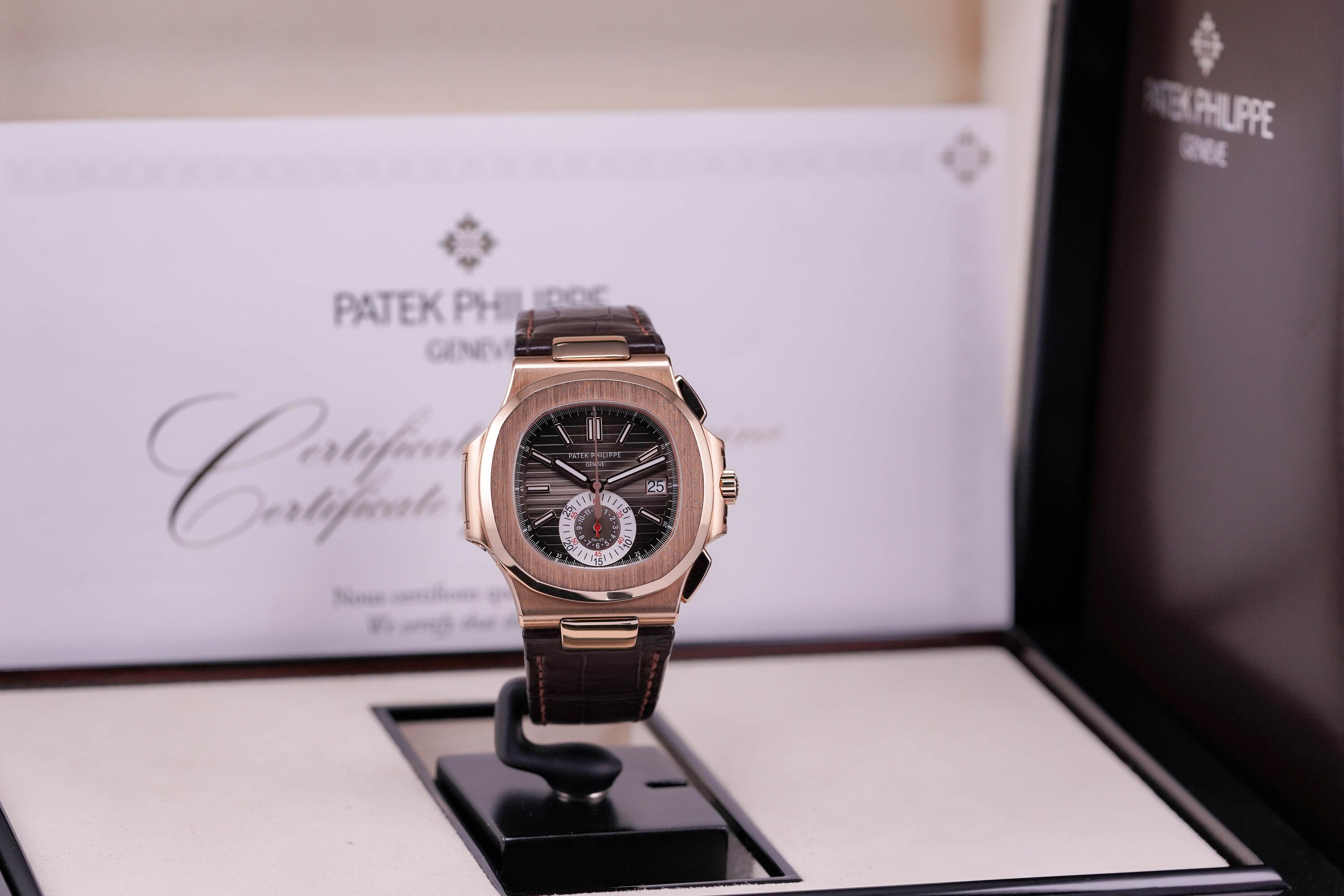 NAUTILUS 5980R-001 ROSEGOLD CHRONOGRAPH (2013)