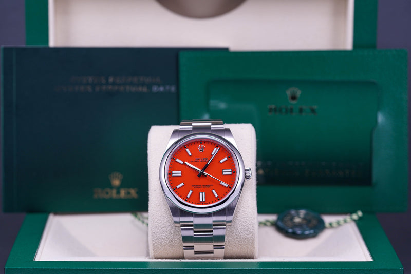 Rolex Oyster Perpetual Red 41mm