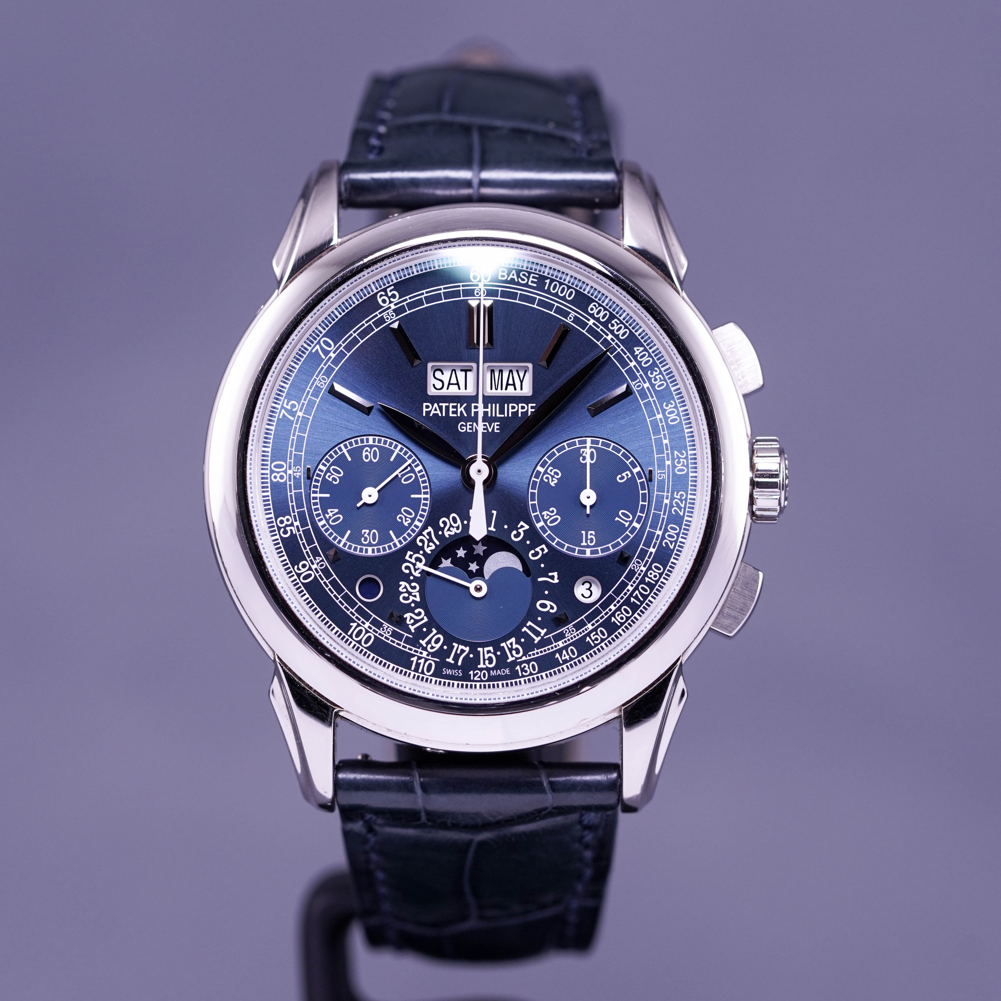 PERPETUAL CALENDAR 5270G CHRONOGRAPH BLUE DIAL (2016)