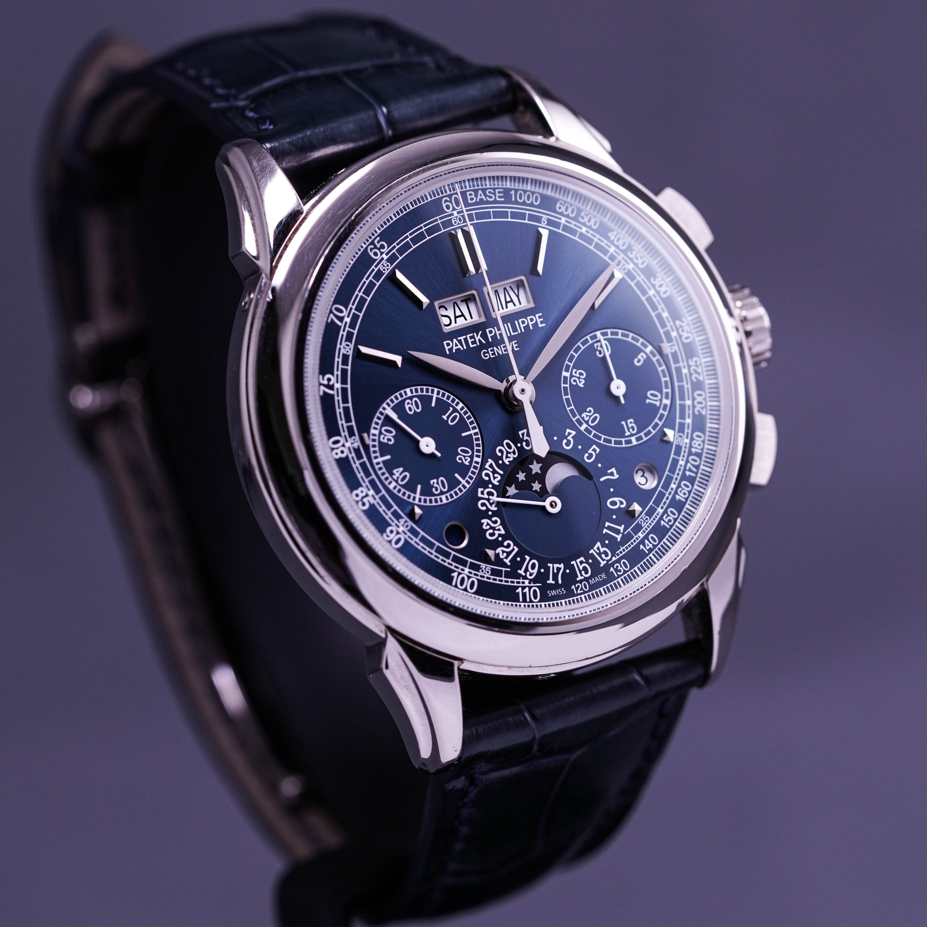 PERPETUAL CALENDAR 5270G CHRONOGRAPH BLUE DIAL (2016)