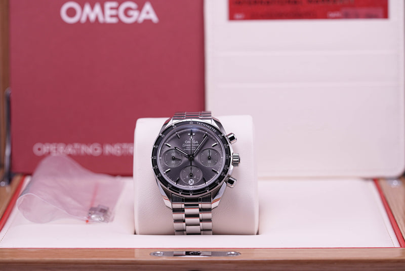 SPEEDMASTER CO-AXIAL CHRONOGRAPH 38MM GREY DIAL