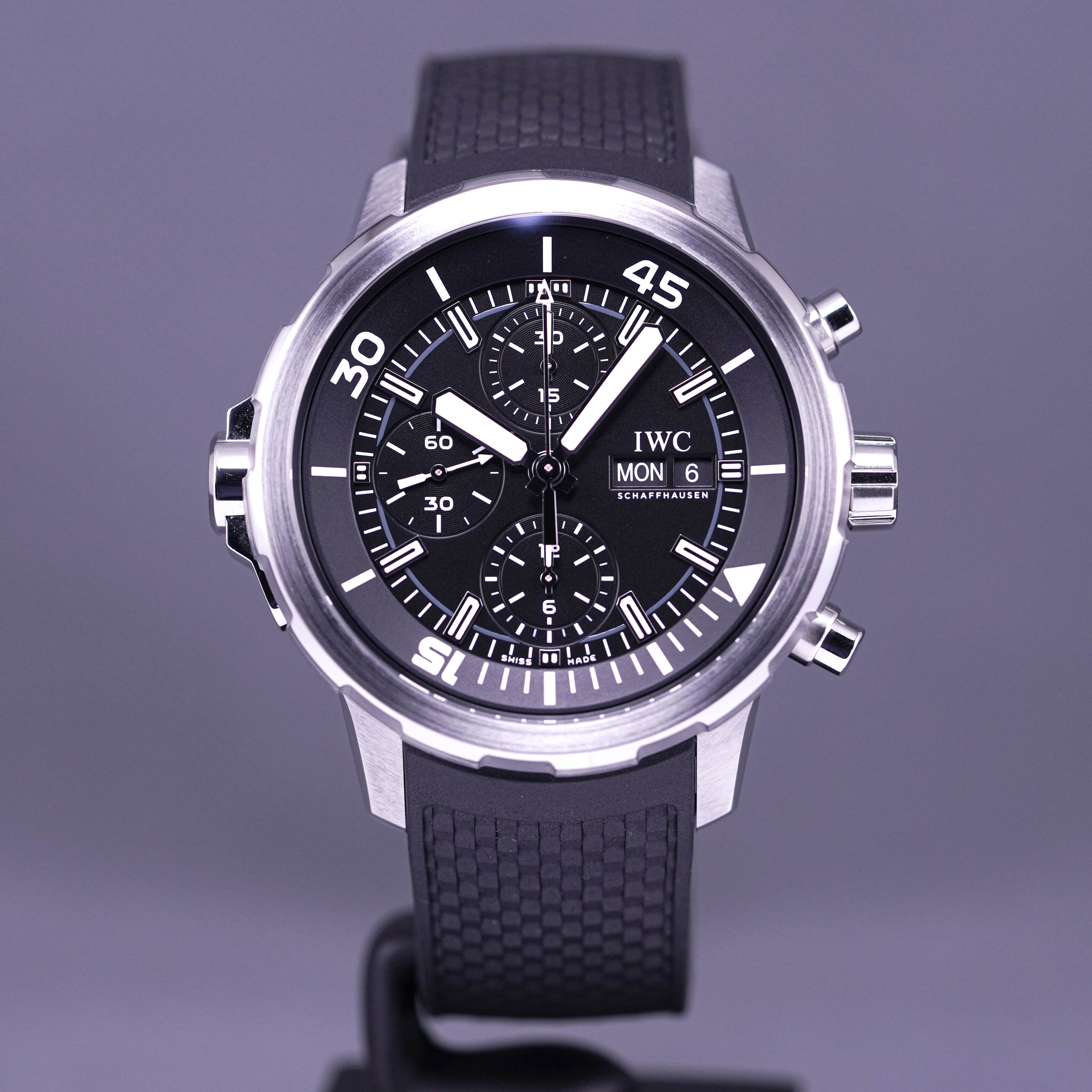 AQUATIMER CHRONOGRAPH BLACK DIAL (2020)