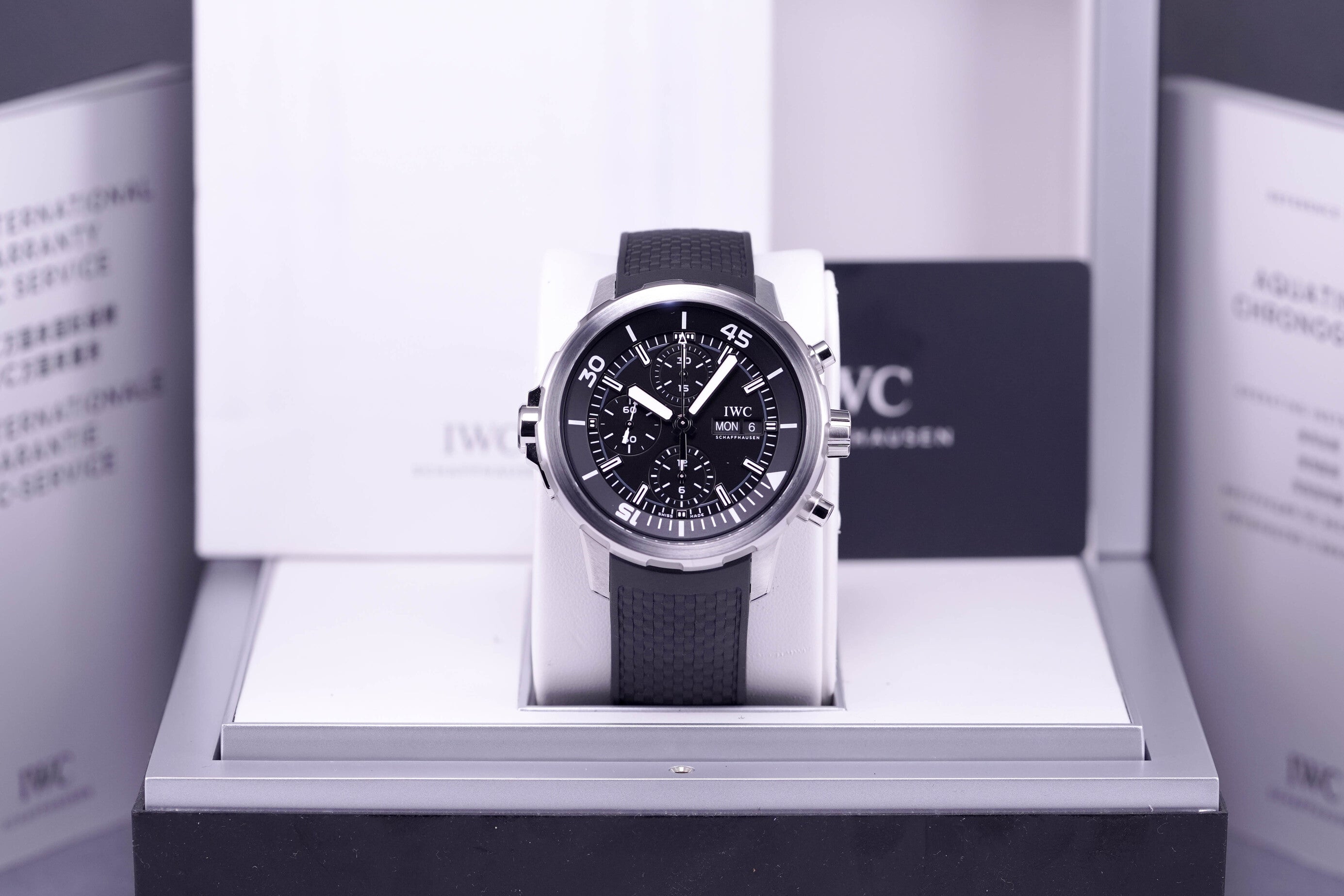 AQUATIMER CHRONOGRAPH BLACK DIAL (2020)