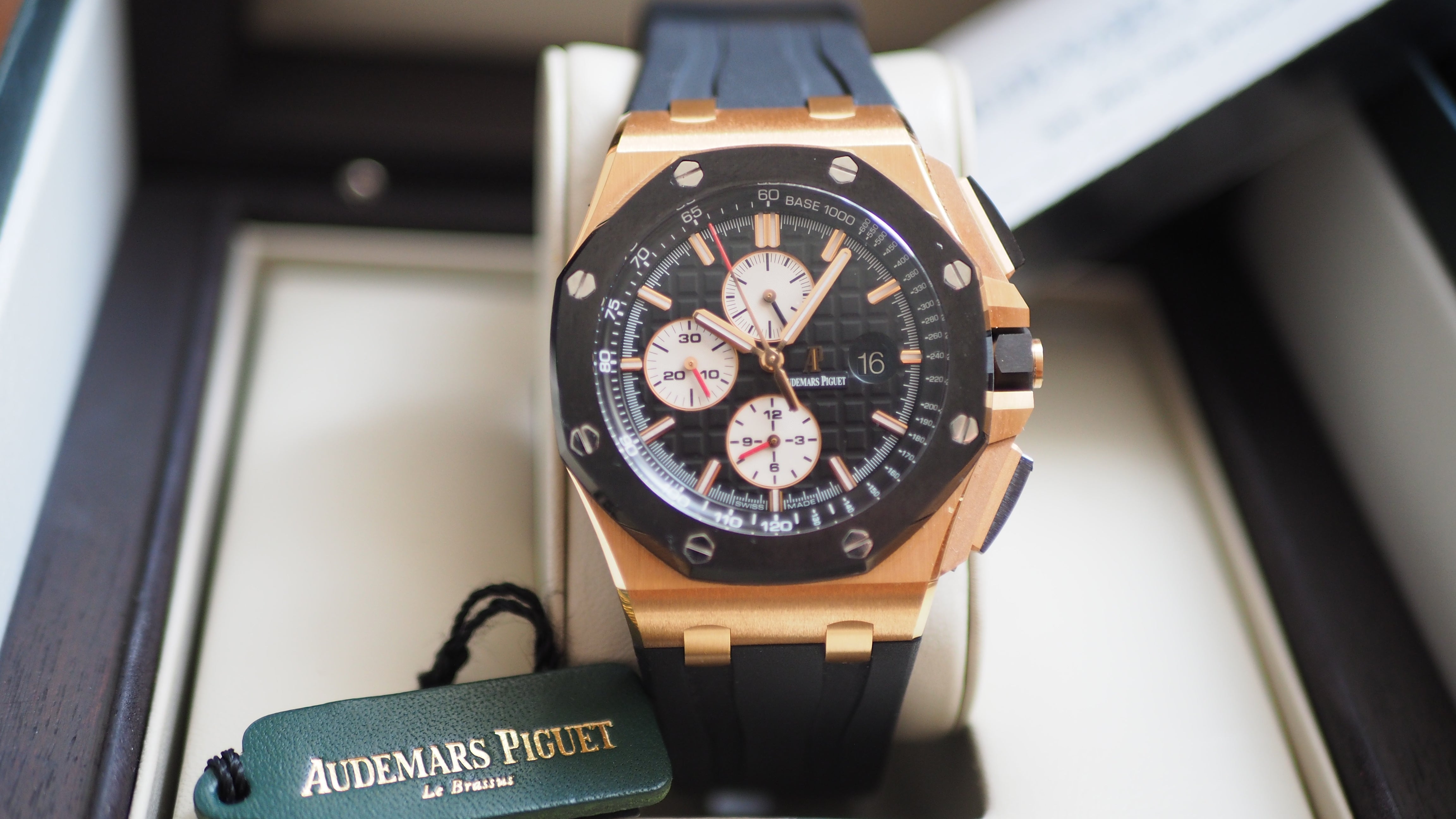 AUDEMARS PIGUET ROYAL OAK OFFSHORE CHRONOGRAPH NOVELTY ROSEGOLD