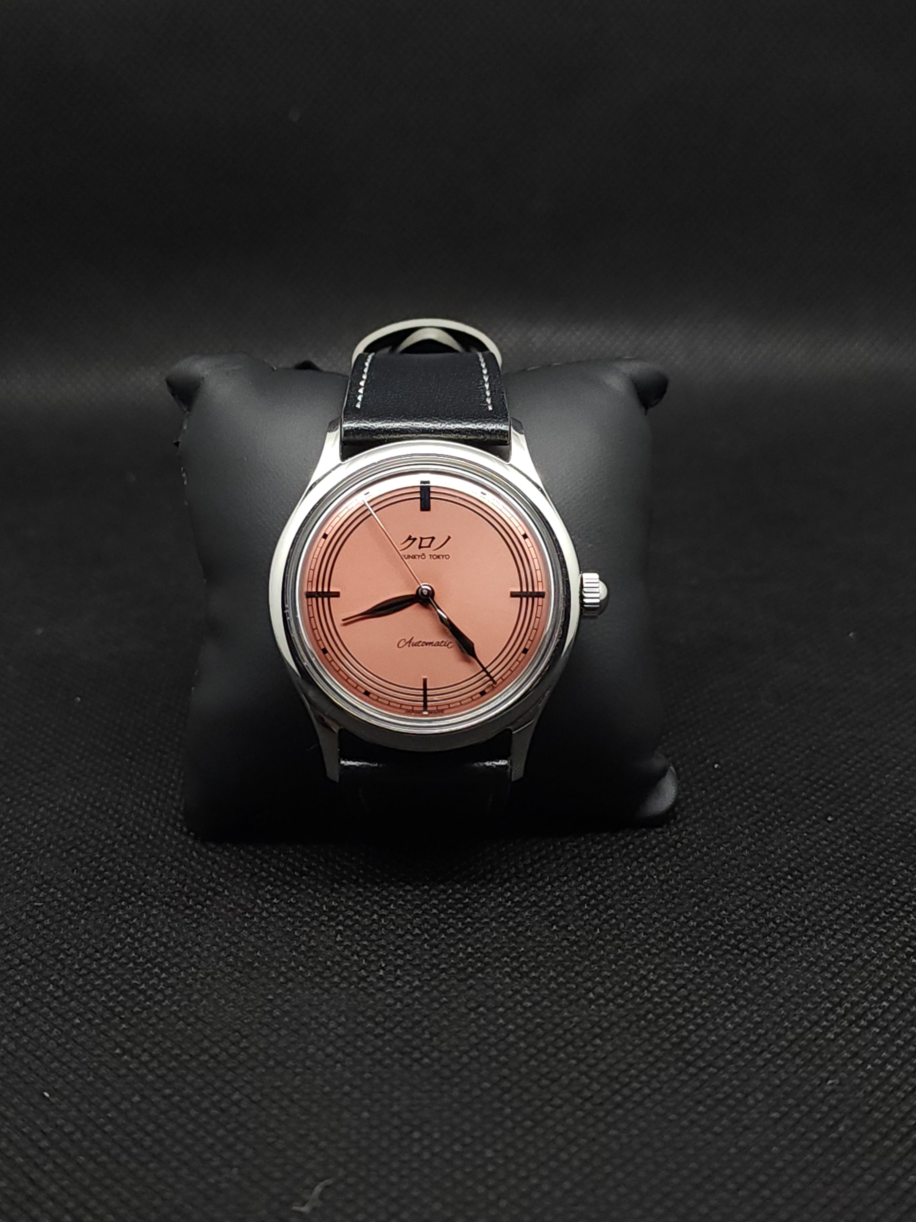 KURONO TOKYO 37MM TOKI ANNIVERSARY PINK DIAL (2021)