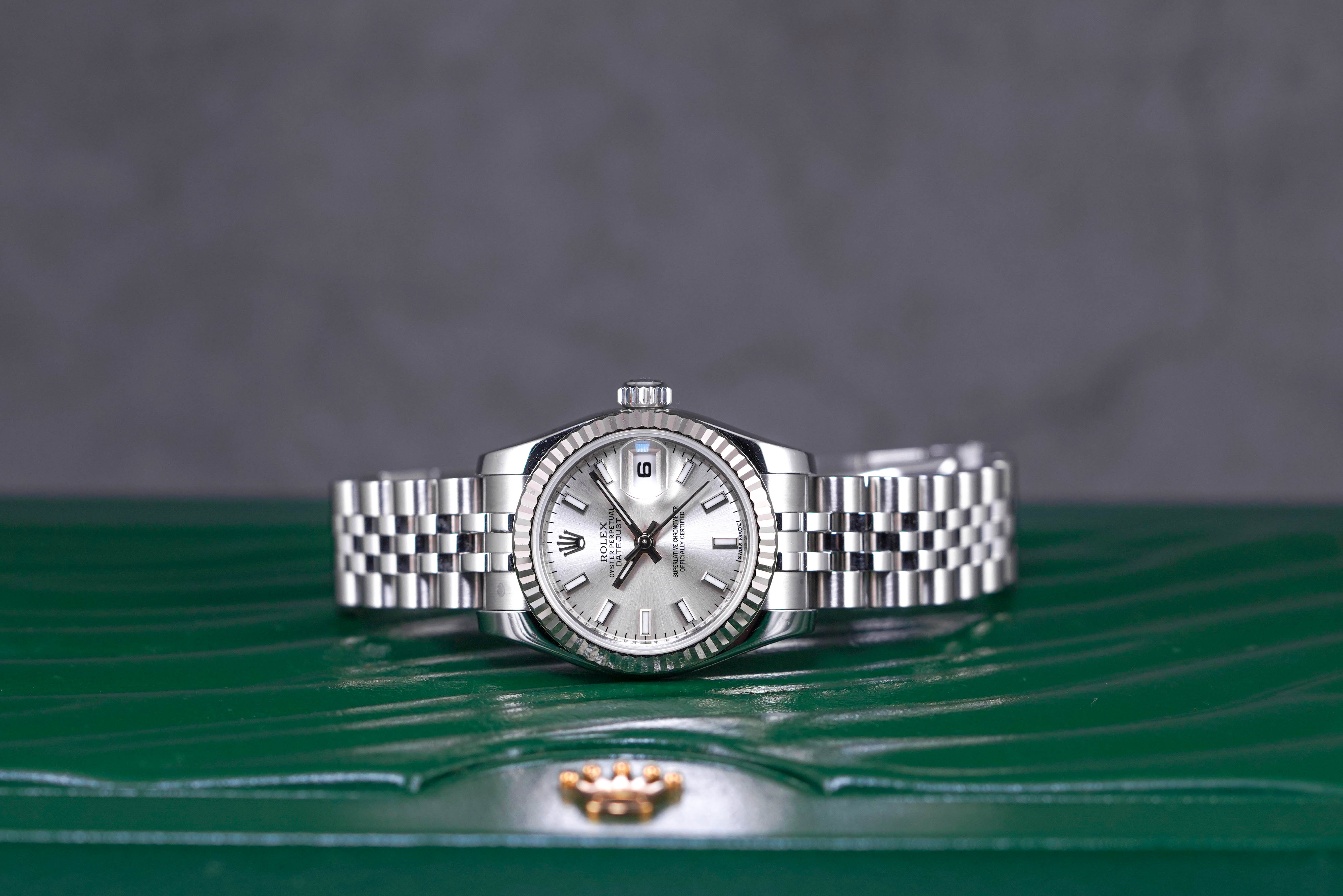 DATEJUST 26MM FLUTED JUBILEE SILVER DIAL (2013)