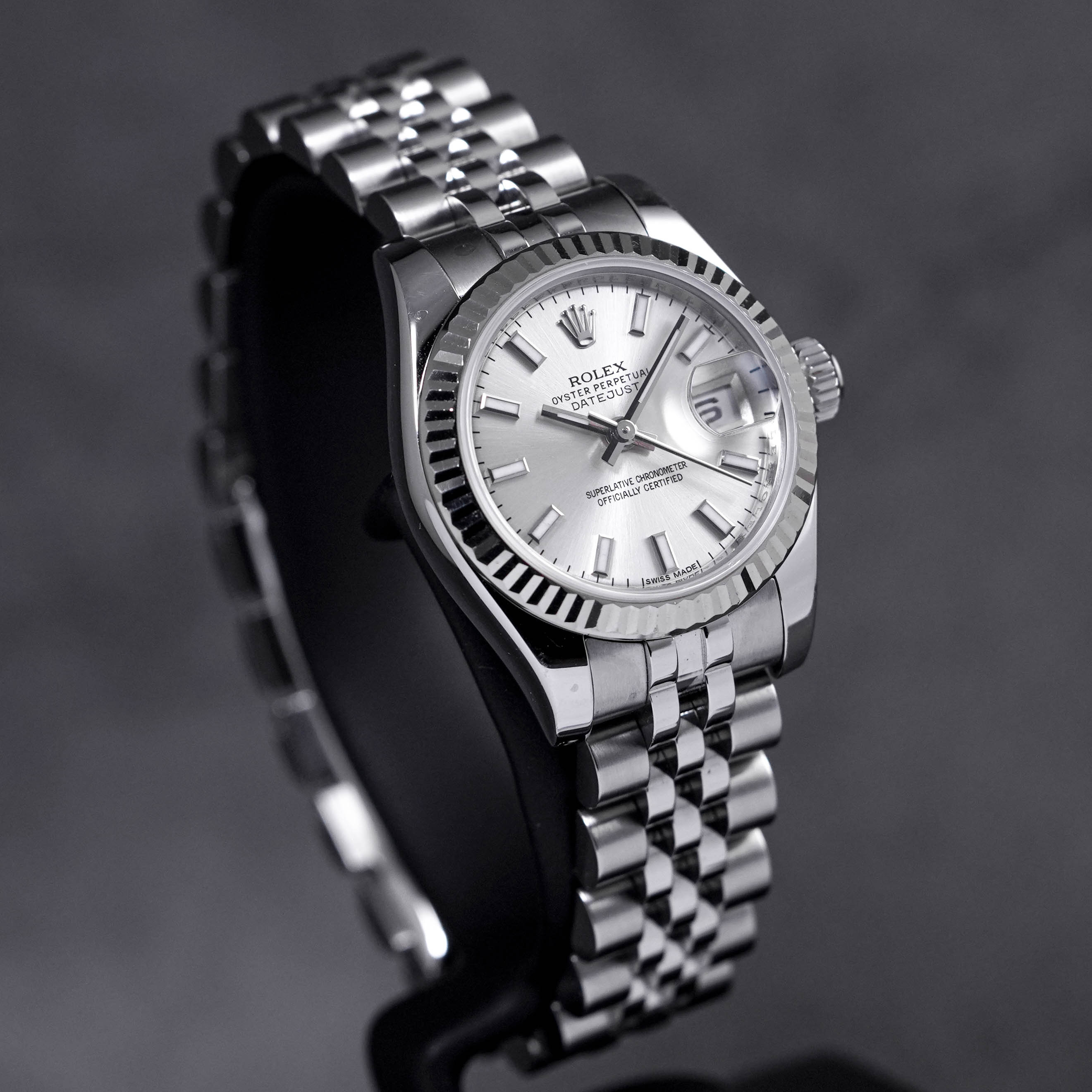 DATEJUST 26MM FLUTED JUBILEE SILVER DIAL (2013)