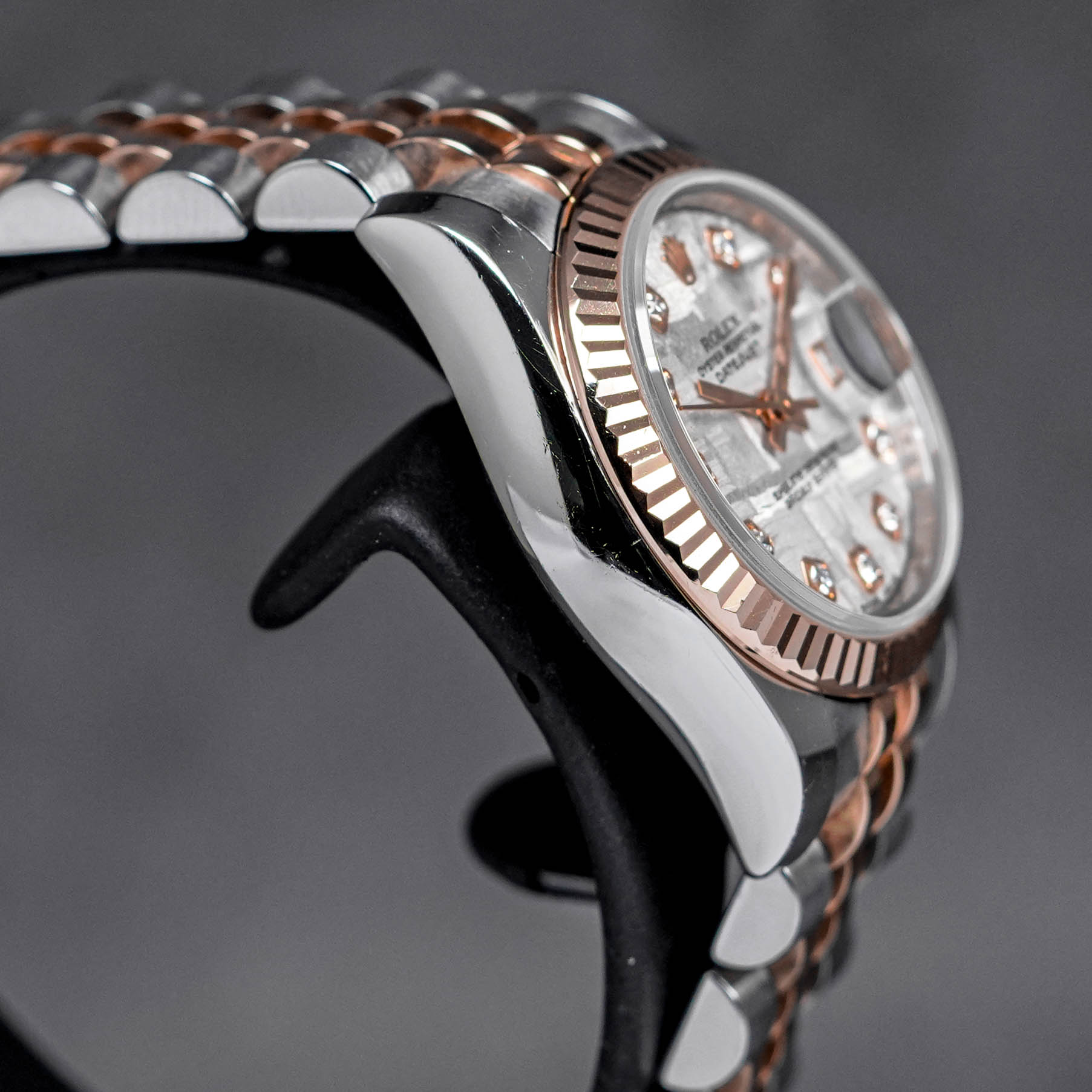 DATEJUST 26MM TWOTONE ROSEGOLD METEORITE DIAMOND DIAL (2012)