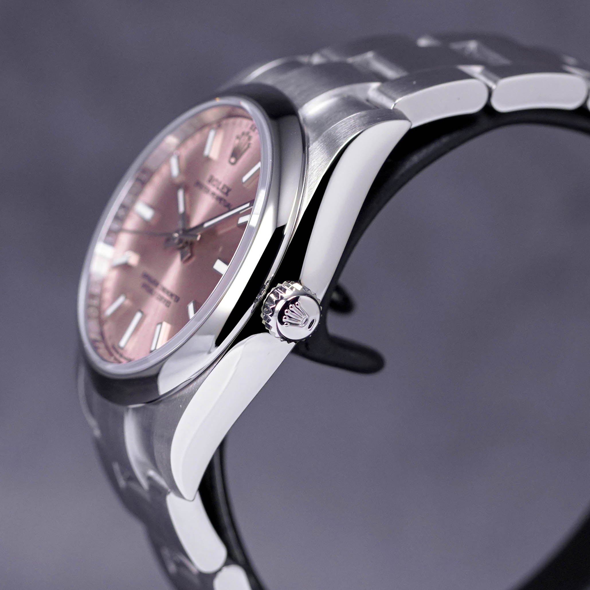 OYSTER PERPETUAL 34MM PINK DIAL (2023)