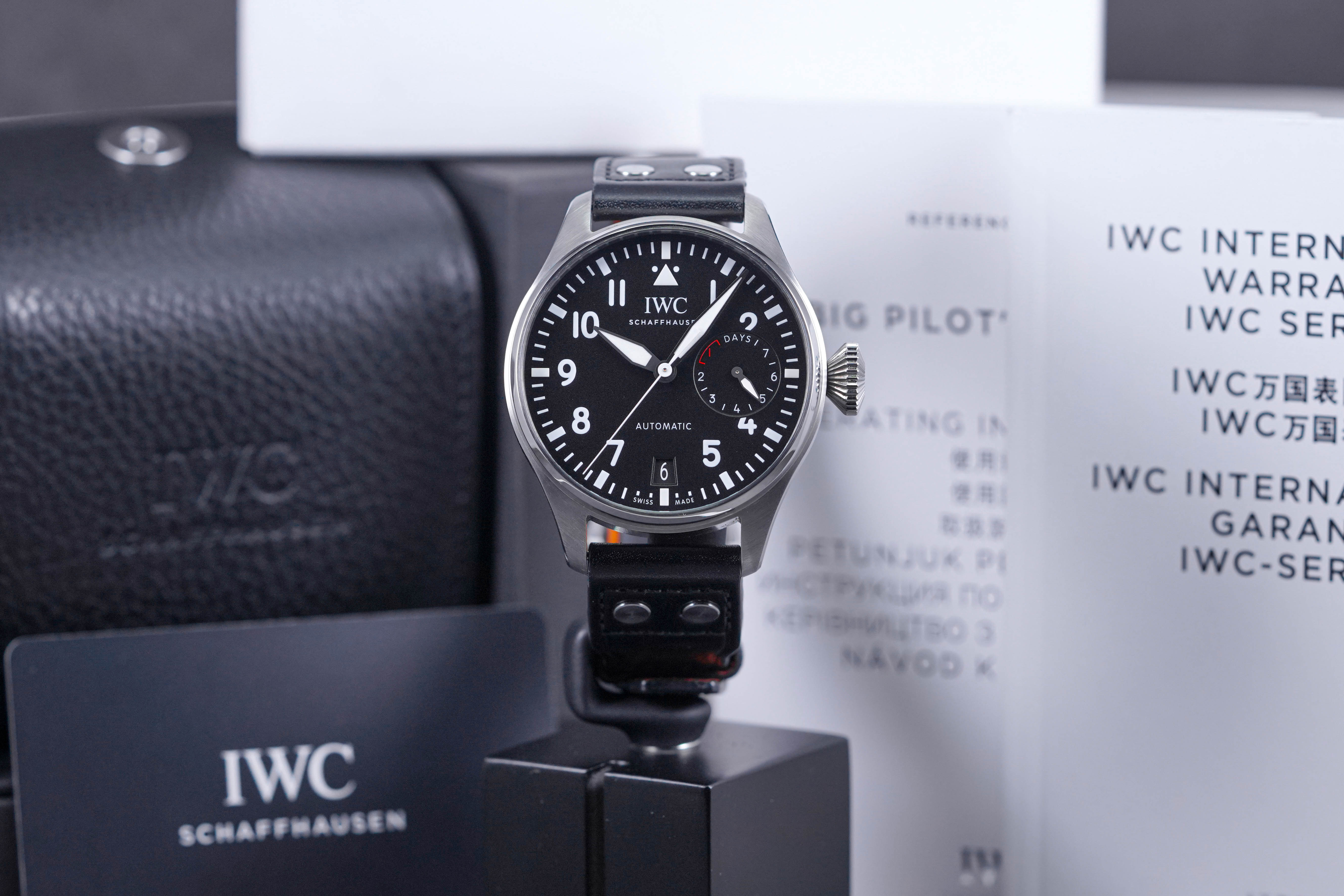 BIG PILOT BLACK DIAL (2016)