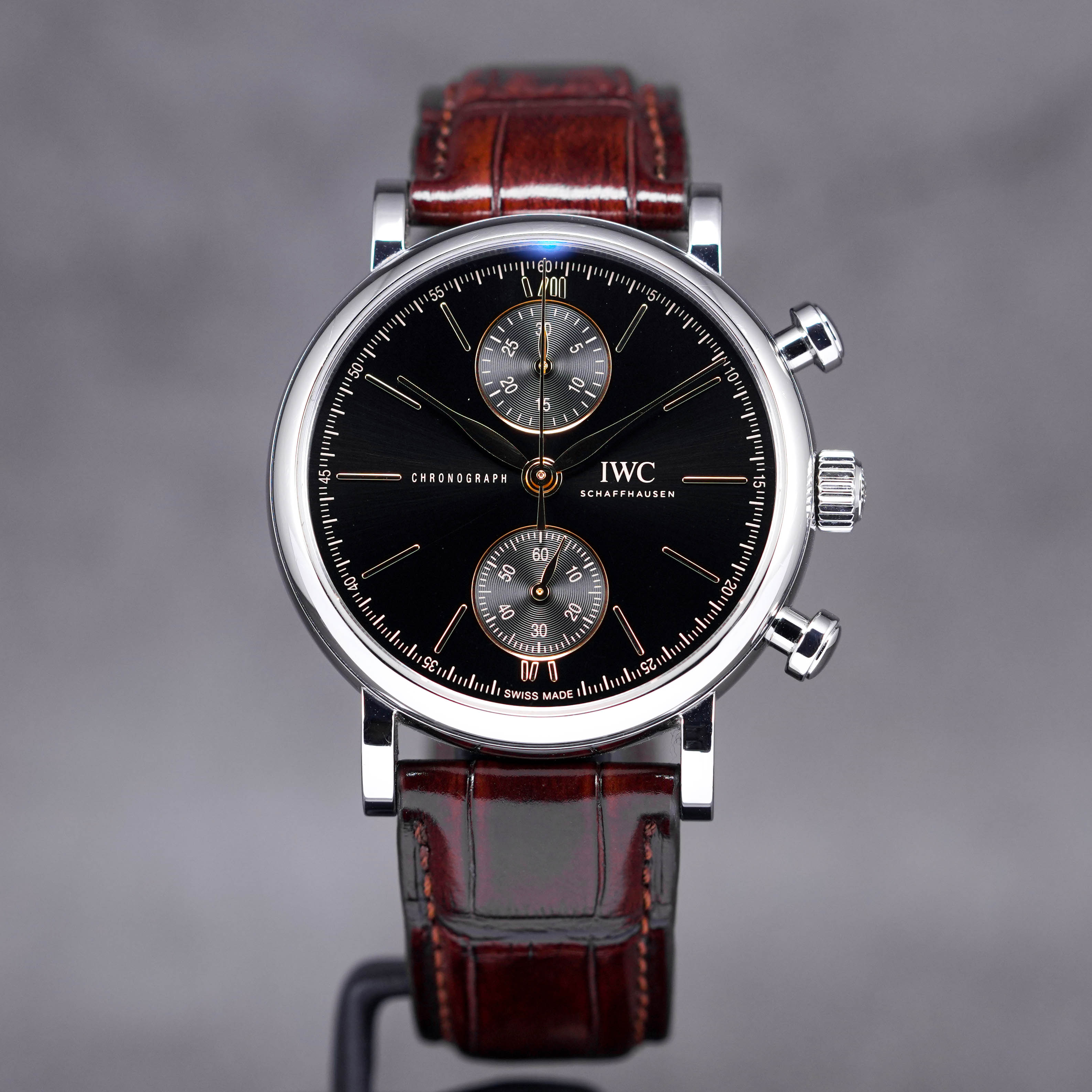 PORTOFINO CHRONOGRAPH 39MM BLACK (2022)