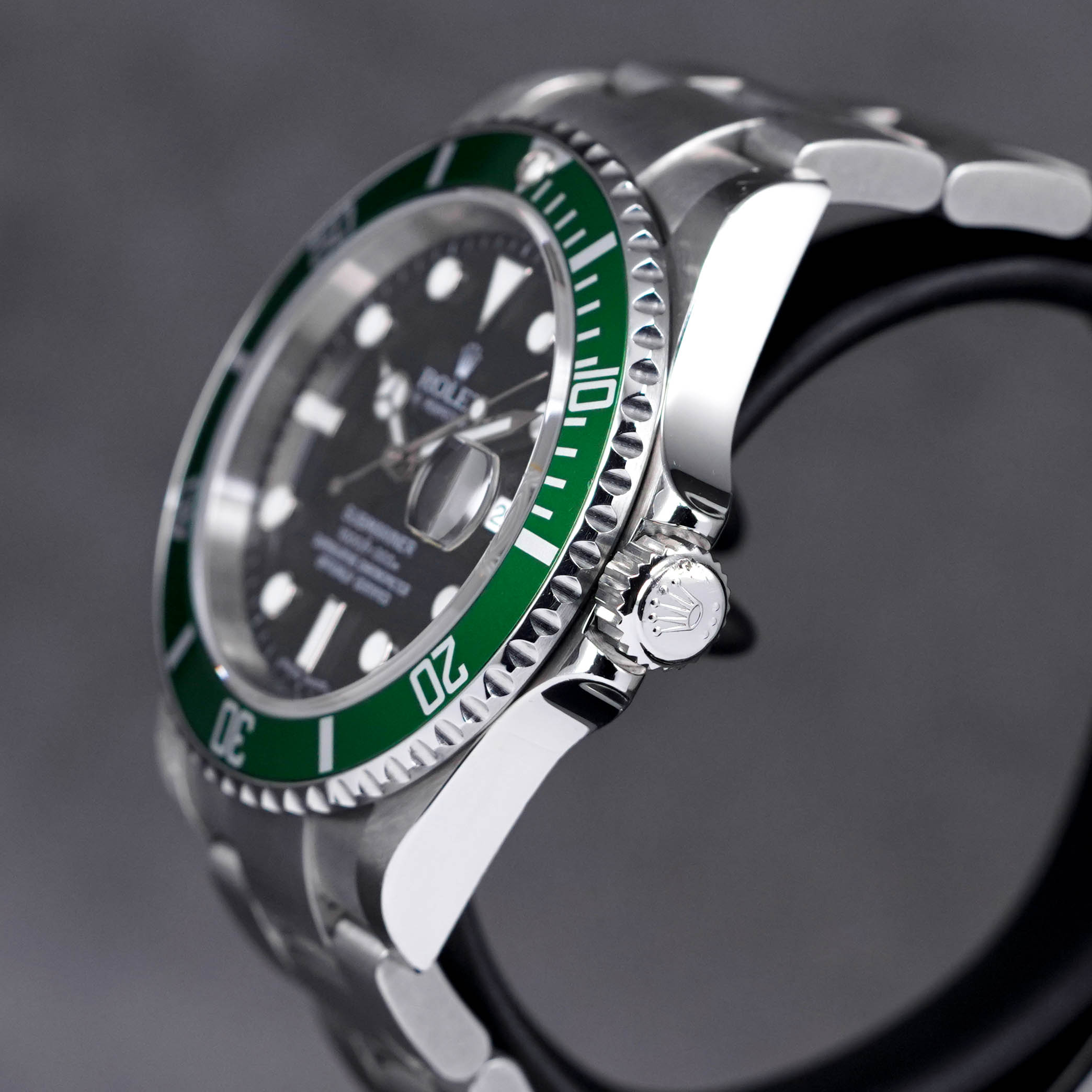 SUBMARINER DATE 40MM 'KERMIT' (WATCH ONLY, CIRCA 2007)