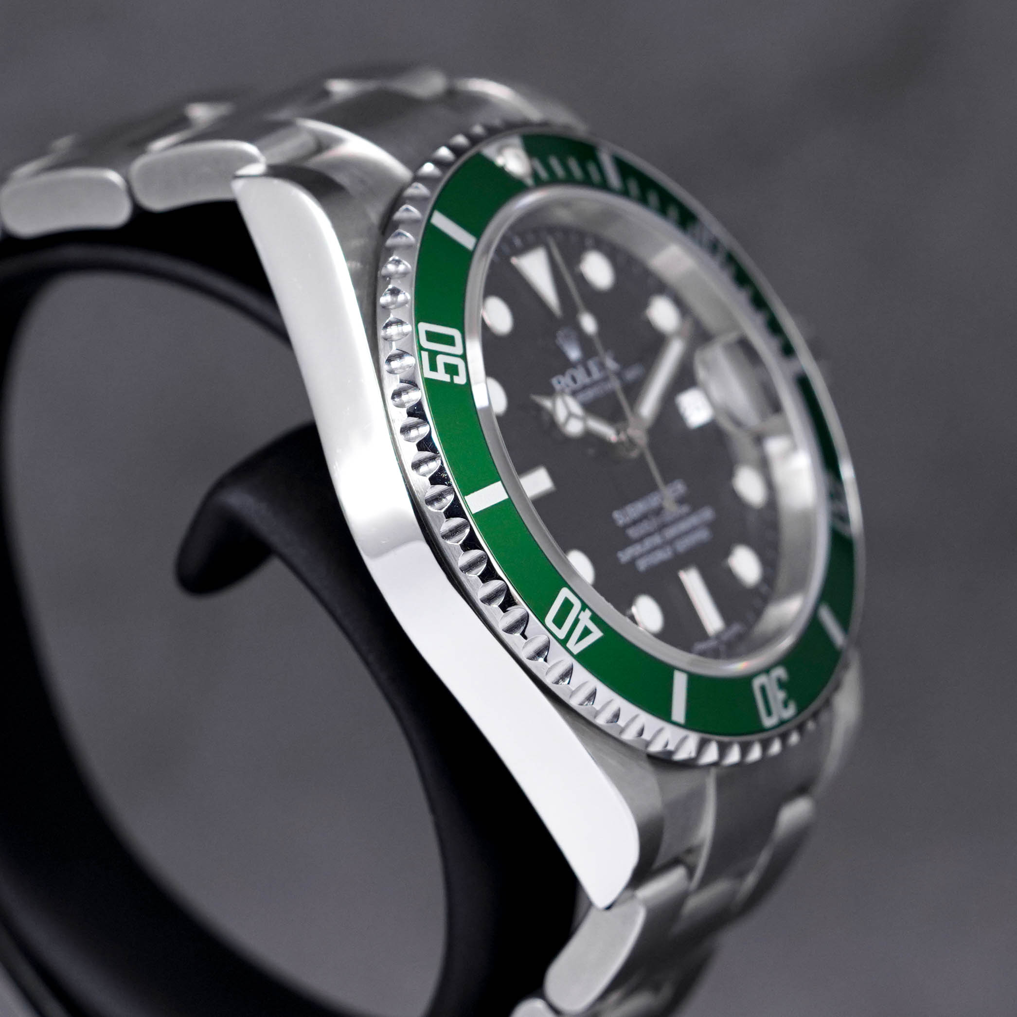 SUBMARINER DATE 40MM 'KERMIT' (WATCH ONLY, CIRCA 2007)