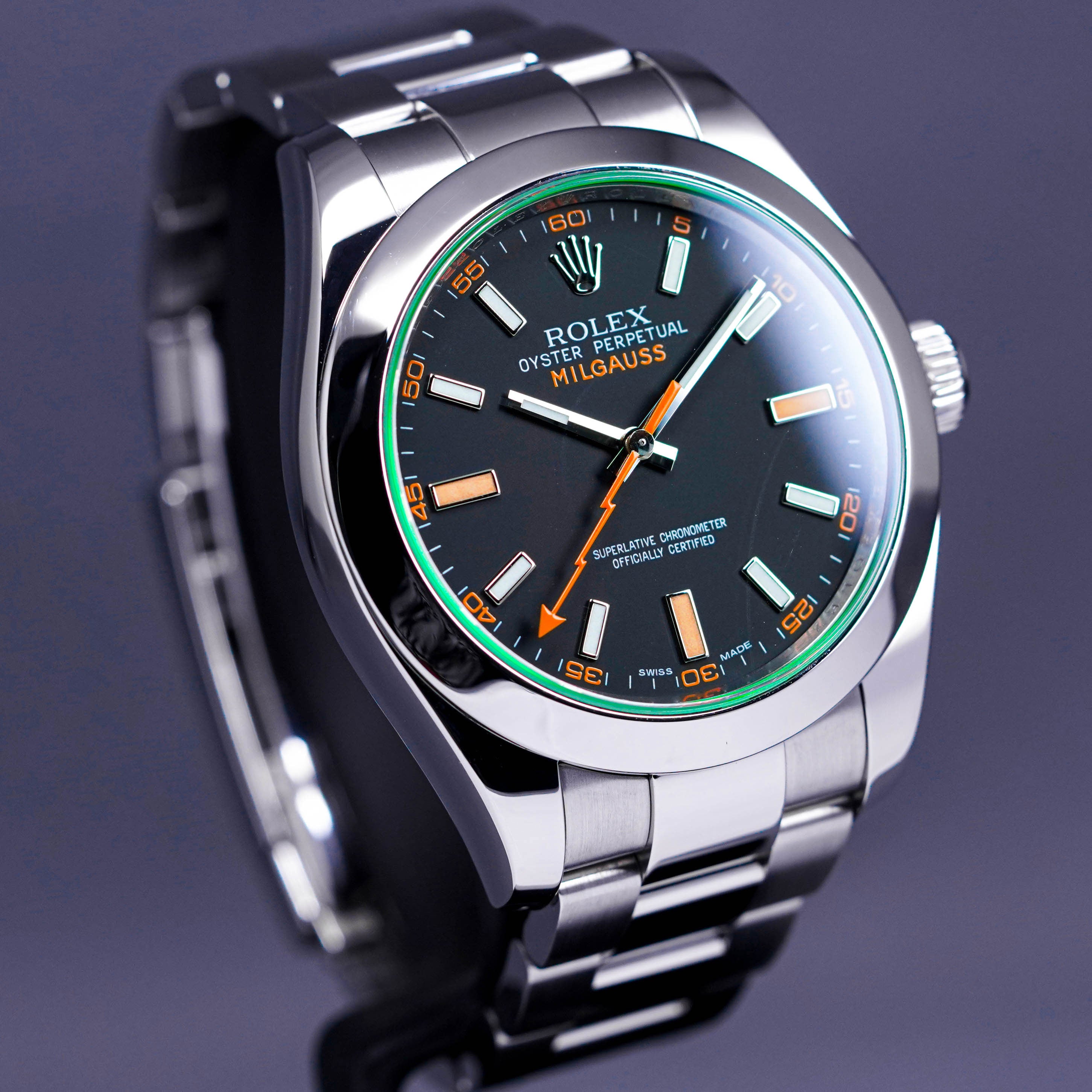 MILGAUSS GREEN DIAL (2012)