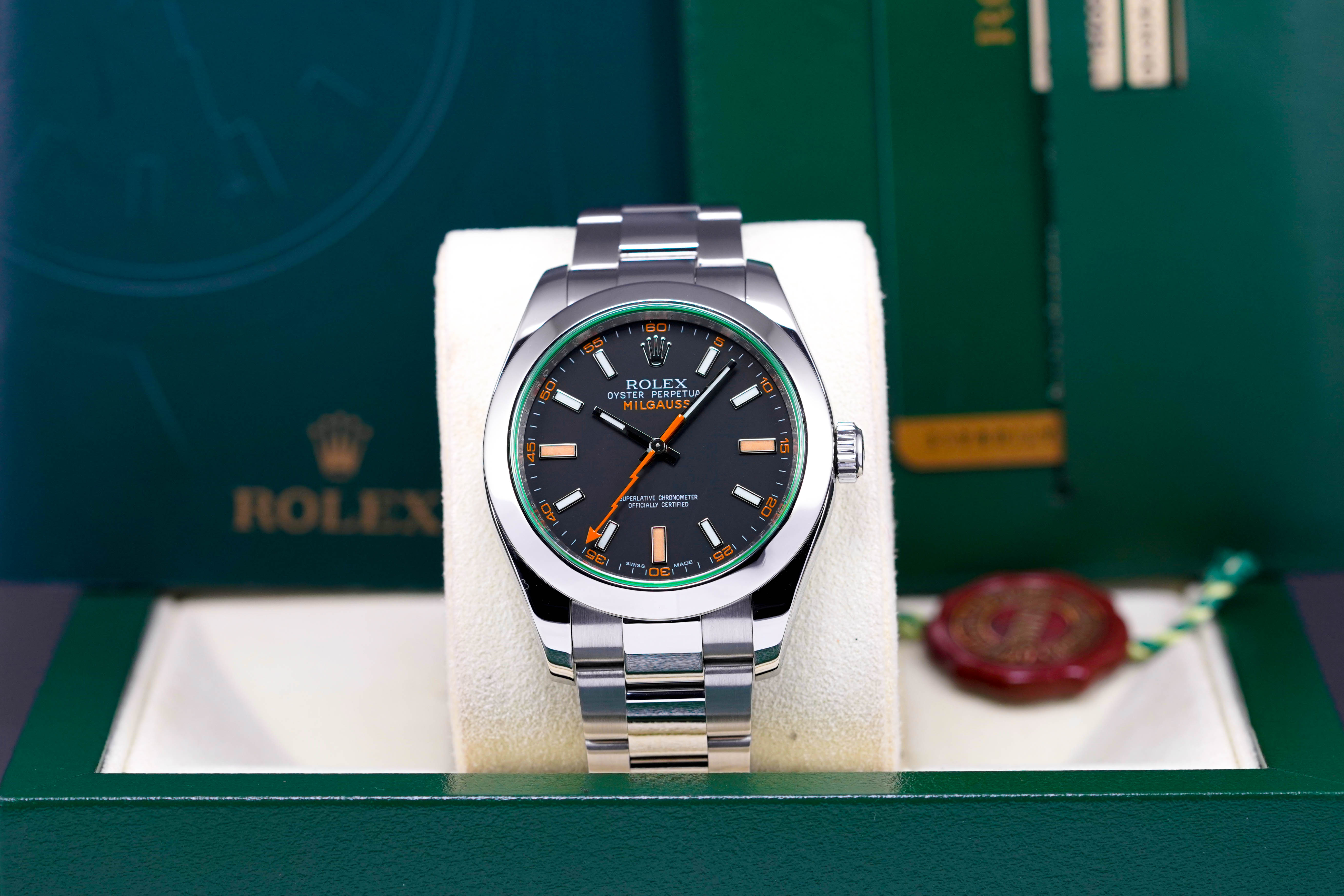 MILGAUSS GREEN DIAL (2012)