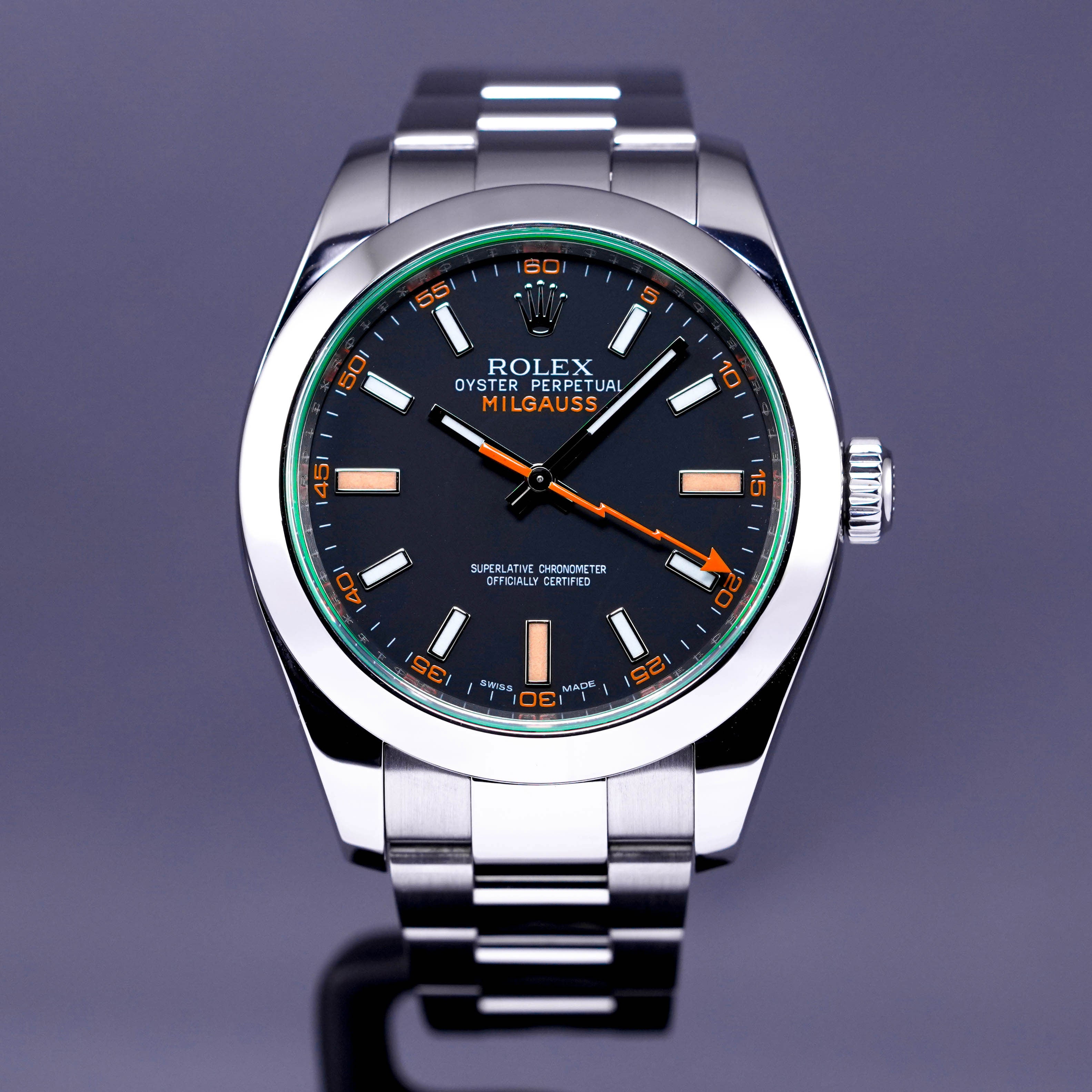 MILGAUSS GREEN DIAL (2012)